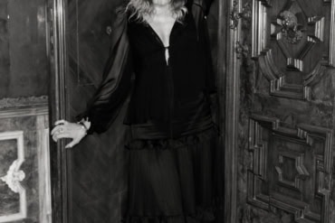 Laura Dern in Saint Laurent by Anthony Vaccarello at the "Jay Kelly" red carpet during the 82nd Venice Film Festival