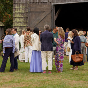 Ralph Lauren Hosts Intimate Summer Lunch at Mulford Farm
