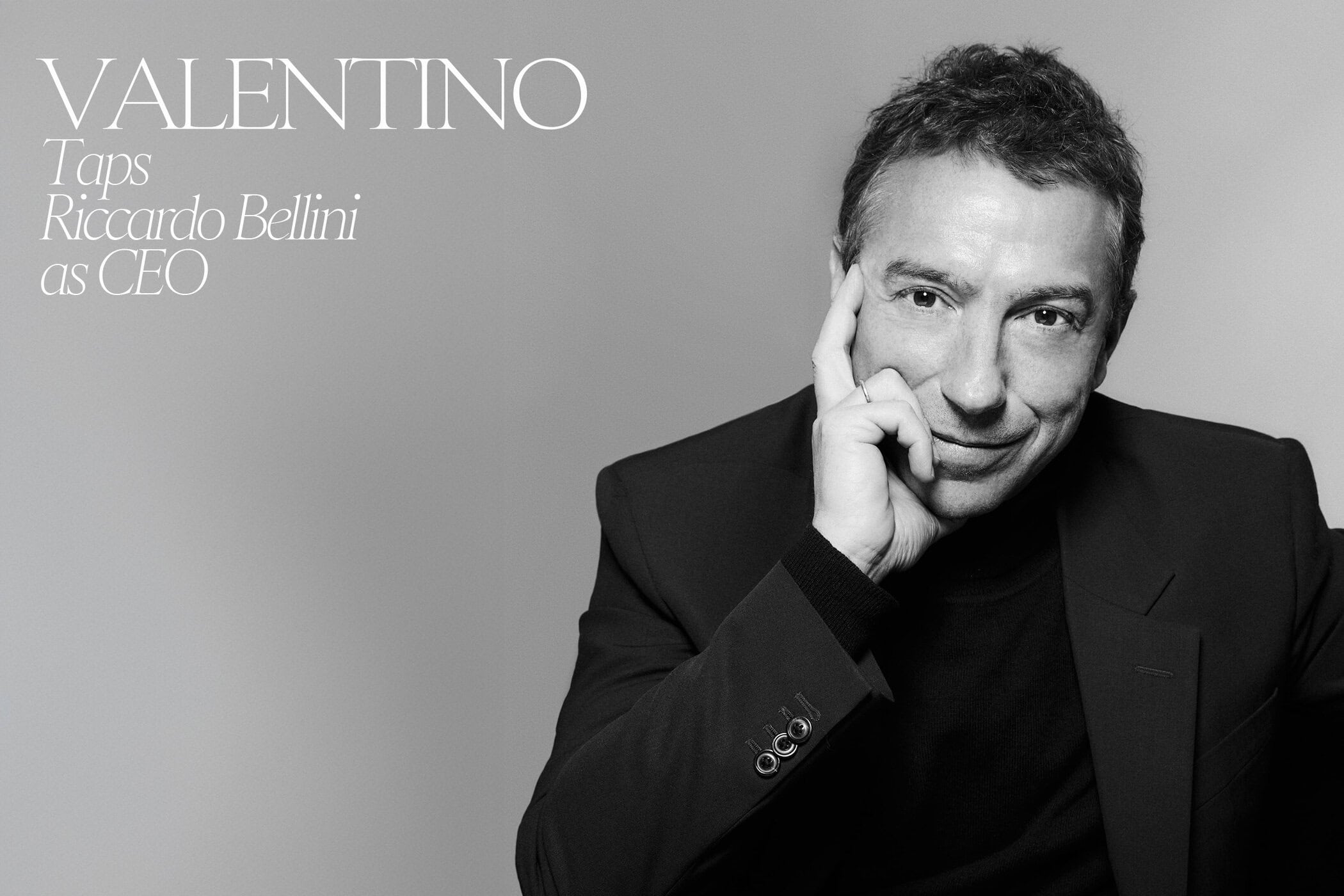 Riccardo Bellini Valentino CEO header