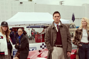 Tommy Hilfiger Fall 2025 ad campaign Nicholas Hoult & Claudia Schiffer