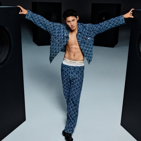Calvin Klein Mingyu Denim Fall 2025 Ad Campaign