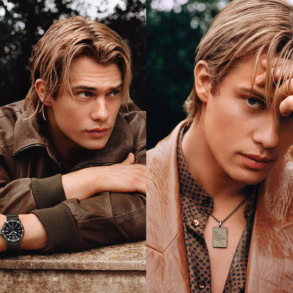 Emporio Armani Fall 2025 Ad Campaign Nicholas Galitzine