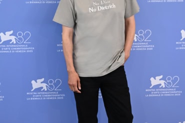Luca Guadagnino in Dior at Premiere of "After the Hunt" During the 82nd Venice Film Festival