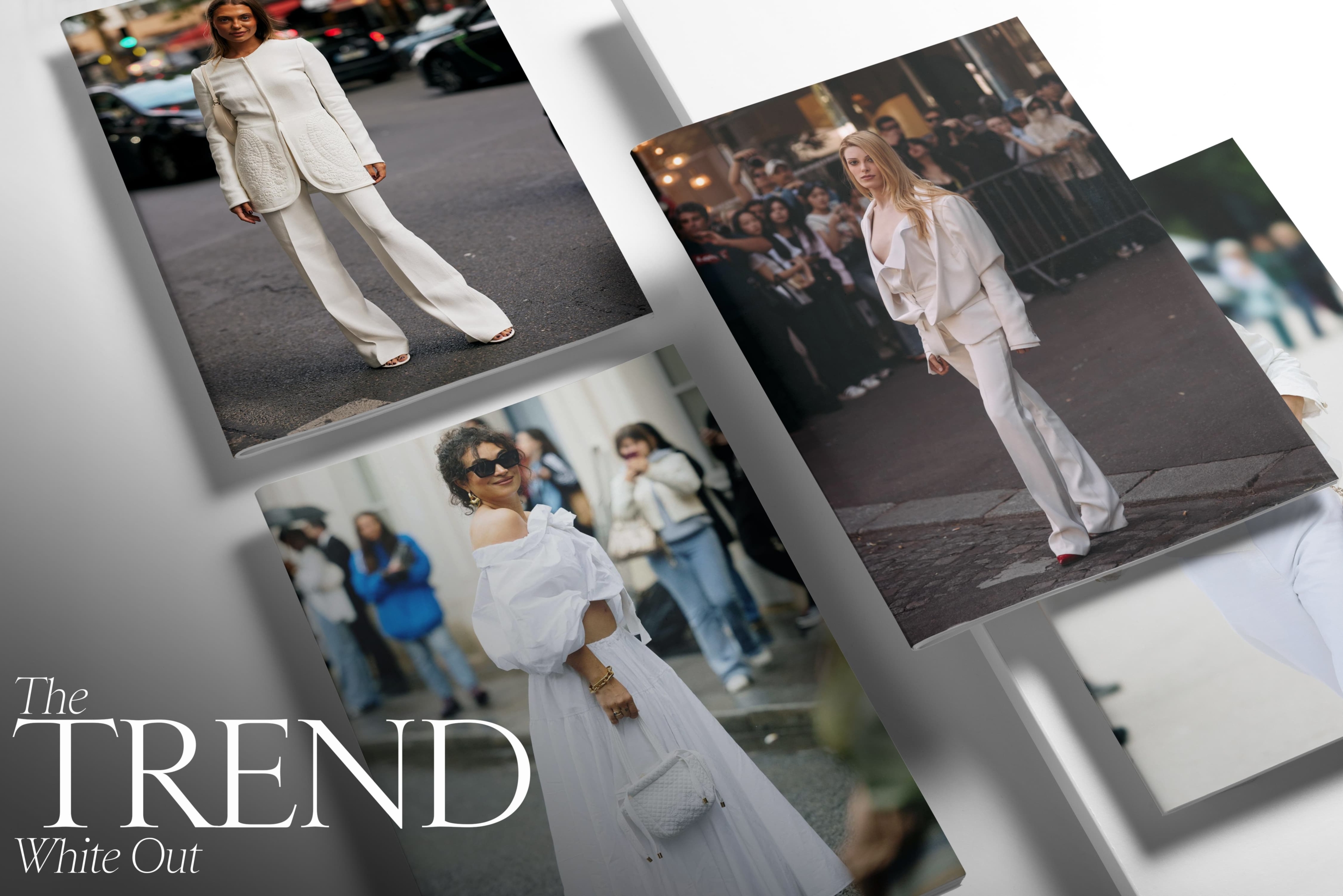 White Street Style Trend From Couture Fall 2025