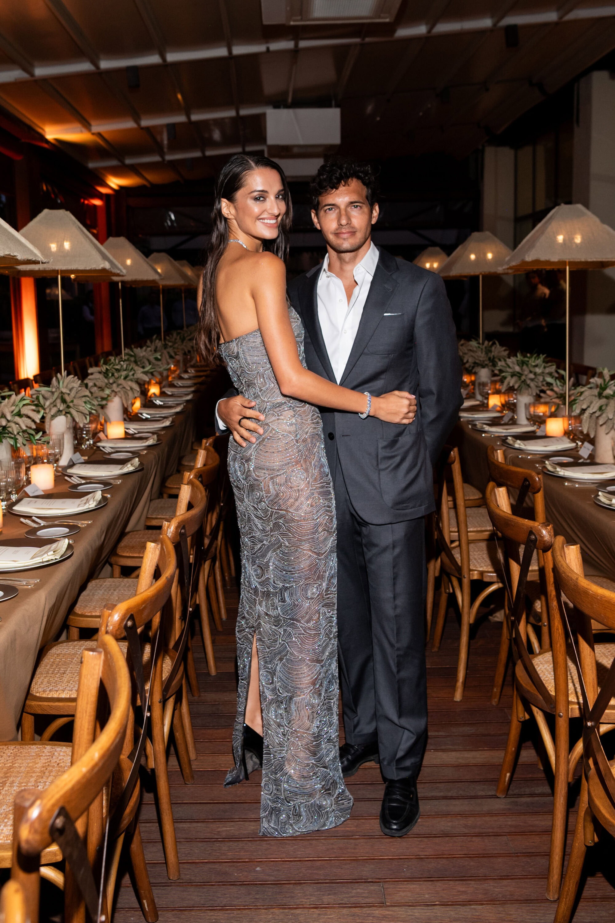 Gabrielle Caunesil, Riccardo Pozzoli at Giorgio Armani - Armani Archivio