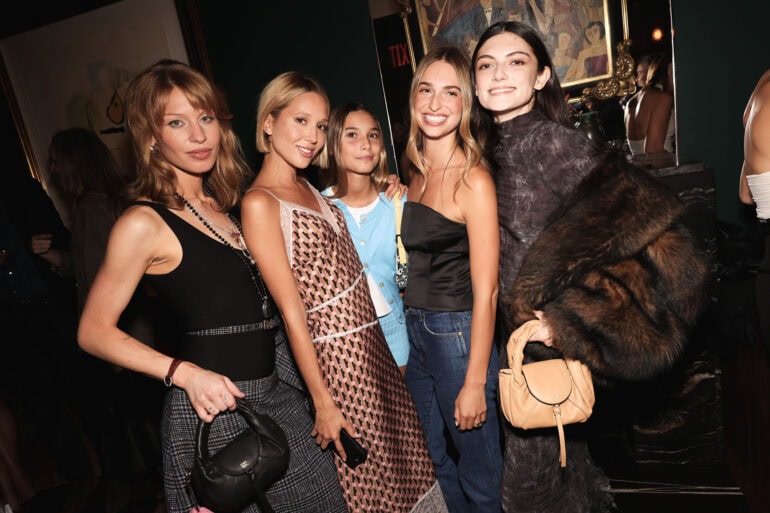 Fendi & Moda Operandi Celebrate the Return of the Fendi Spy Bag at Chez Fifi