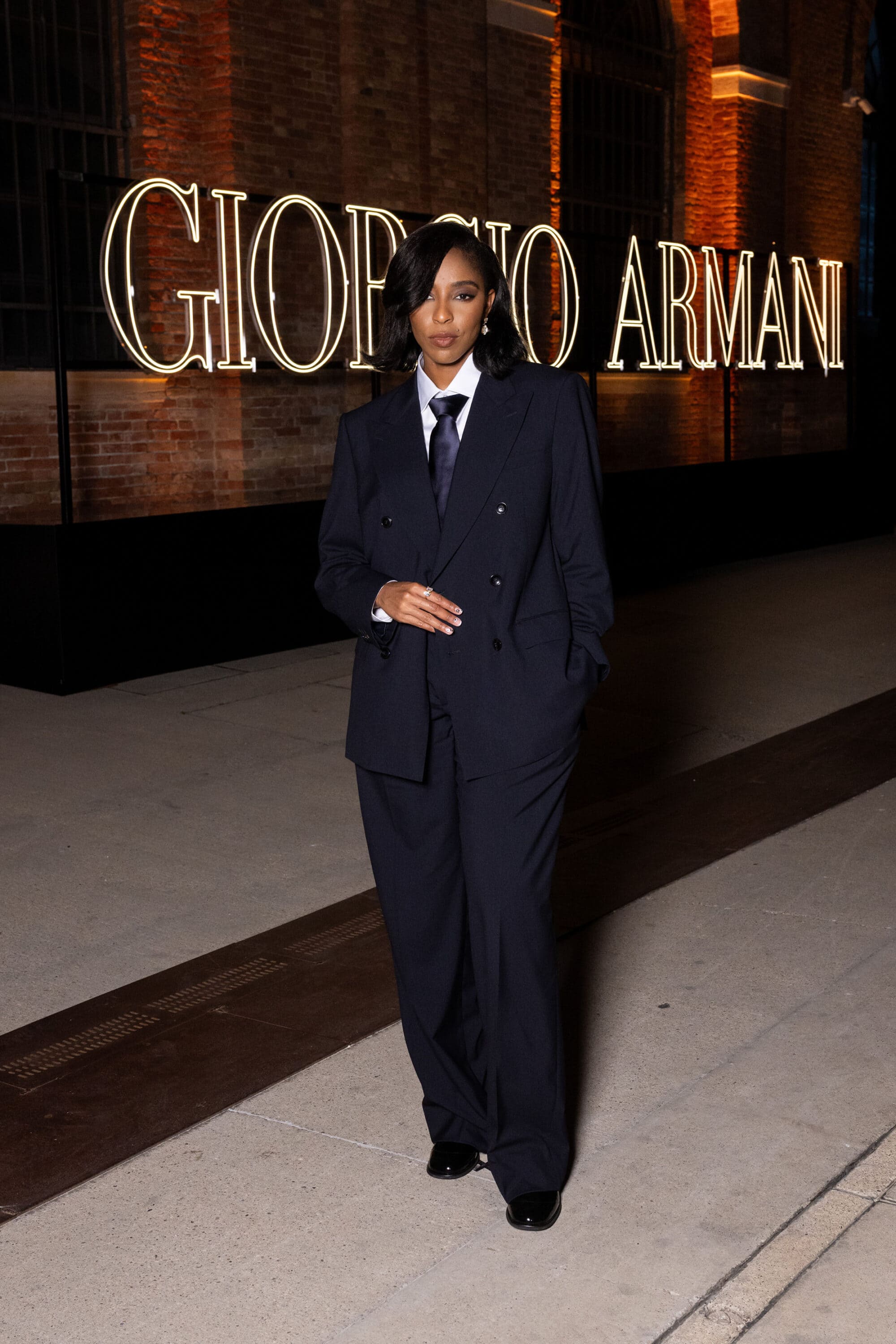 Jessica Williams at Giorgio Armani - Armani Archivio