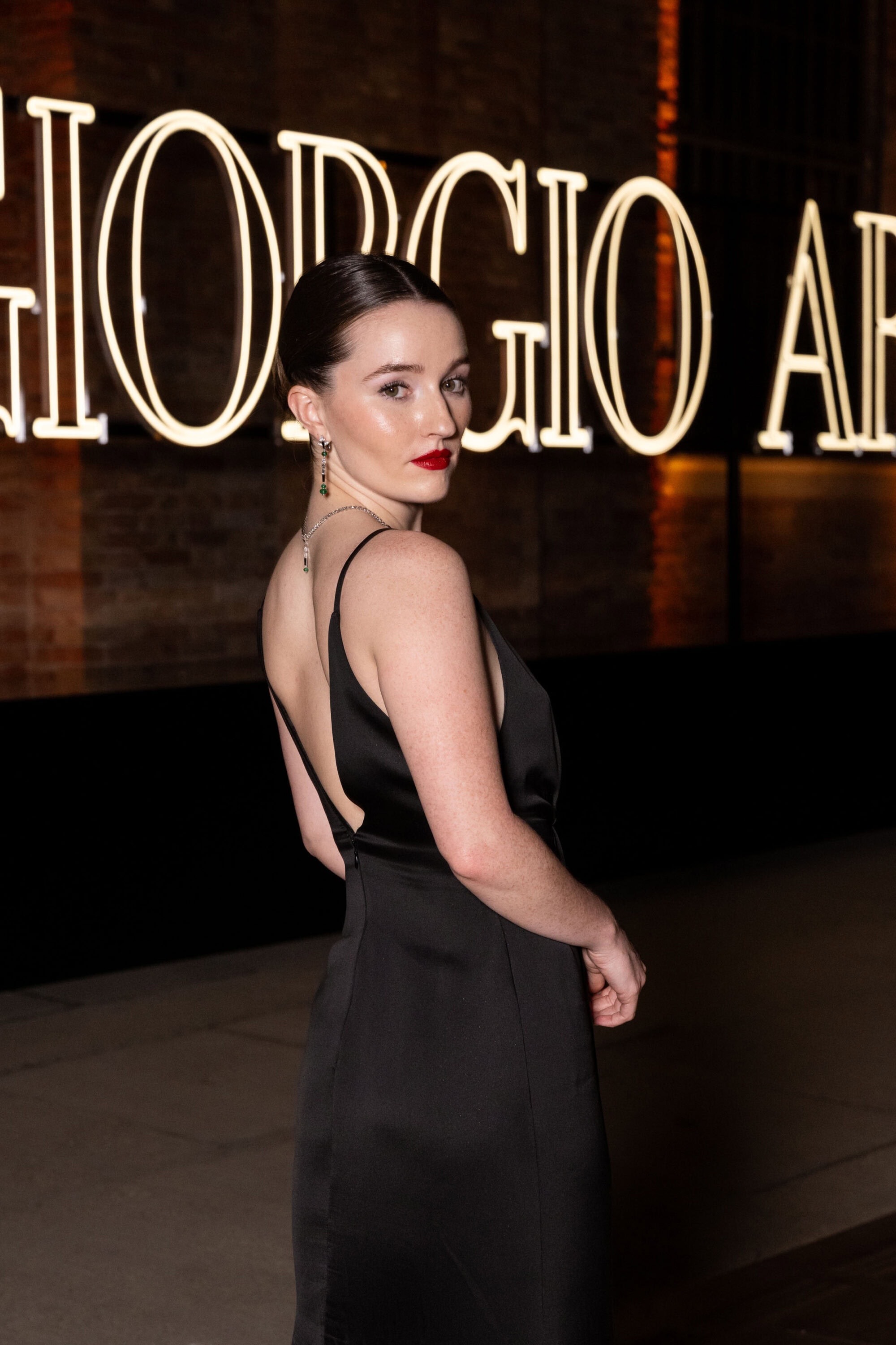 Kaitlyn Dever at Giorgio Armani - Armani Archivio