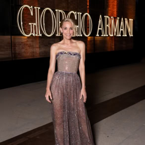 Leslie Bibb at Giorgio Armani - Armani Archivio
