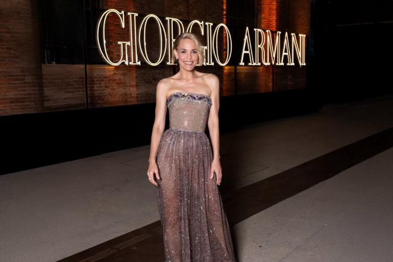 Leslie Bibb at Giorgio Armani - Armani Archivio
