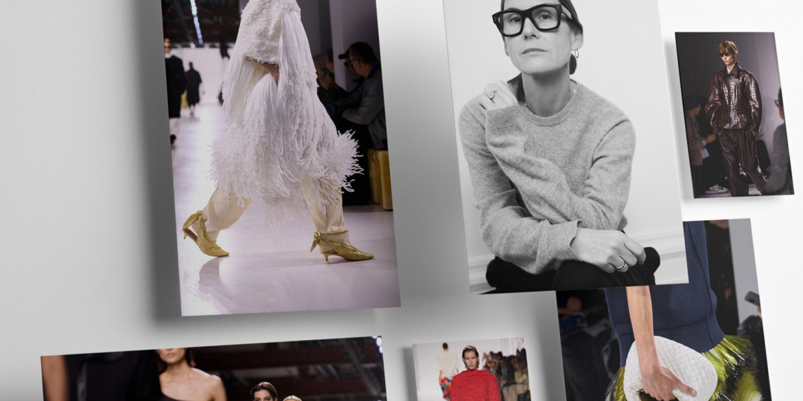 Louise Trotter on Bottega Veneta
