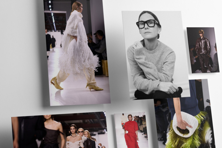 Louise Trotter on Bottega Veneta