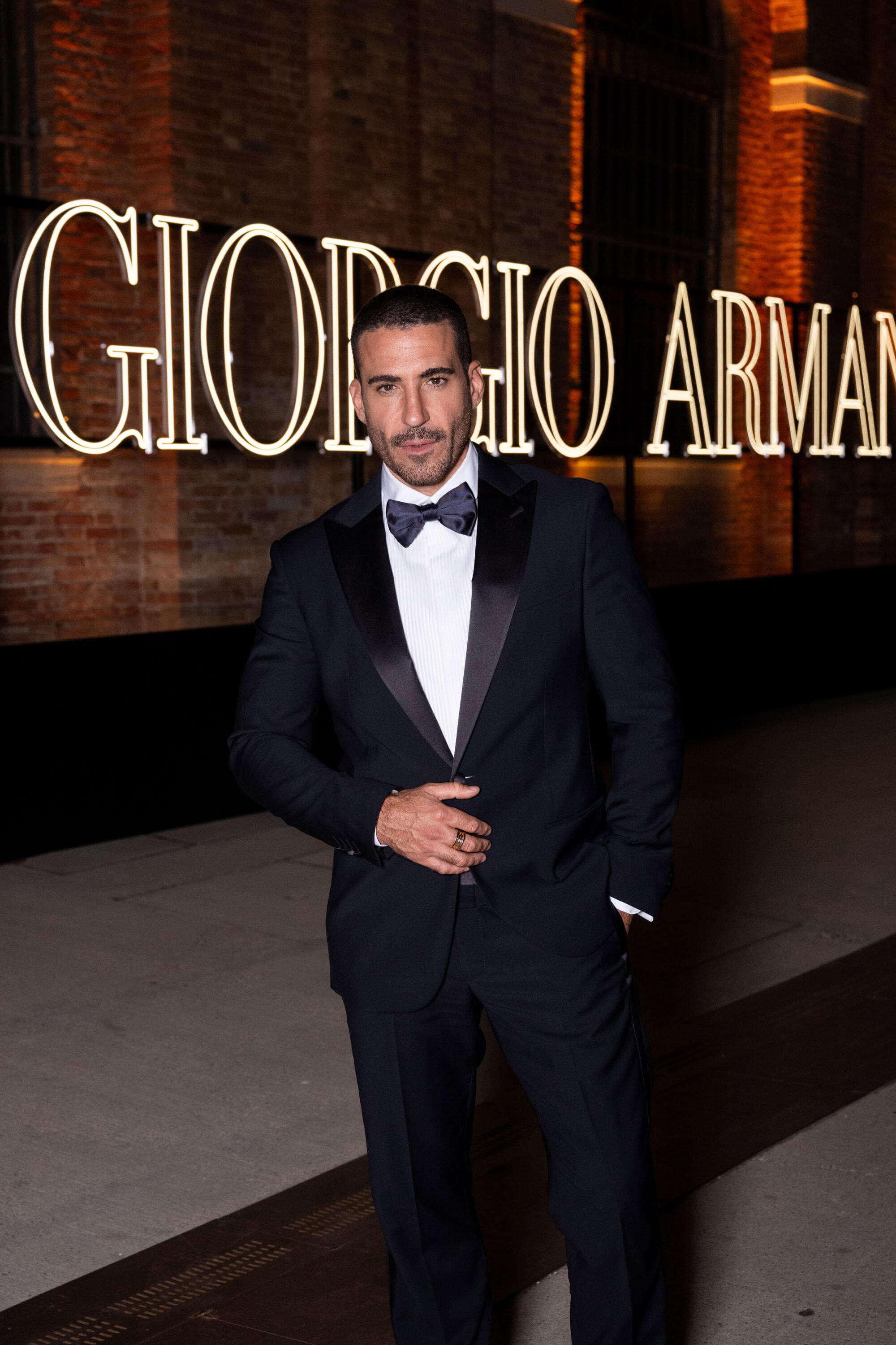 Miguel Angel Silvestre at Giorgio Armani - Armani Archivio