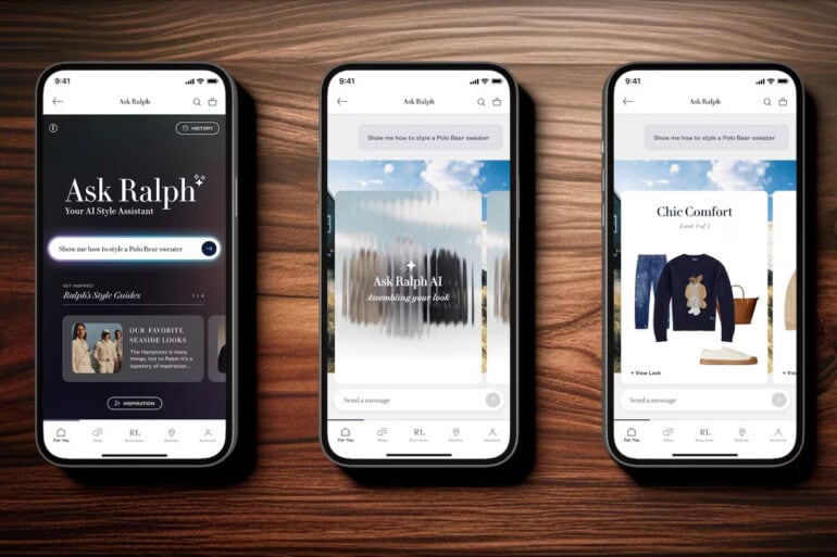 Ralph Lauren Debuts AI Shopping Tool on Brand App