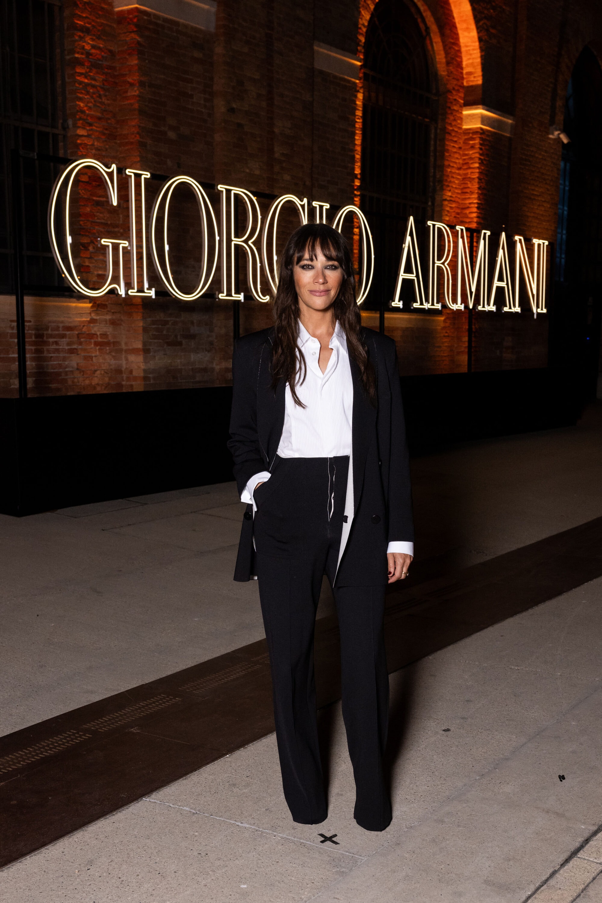 Rashida Jones at Giorgio Armani - Armani Archivio
