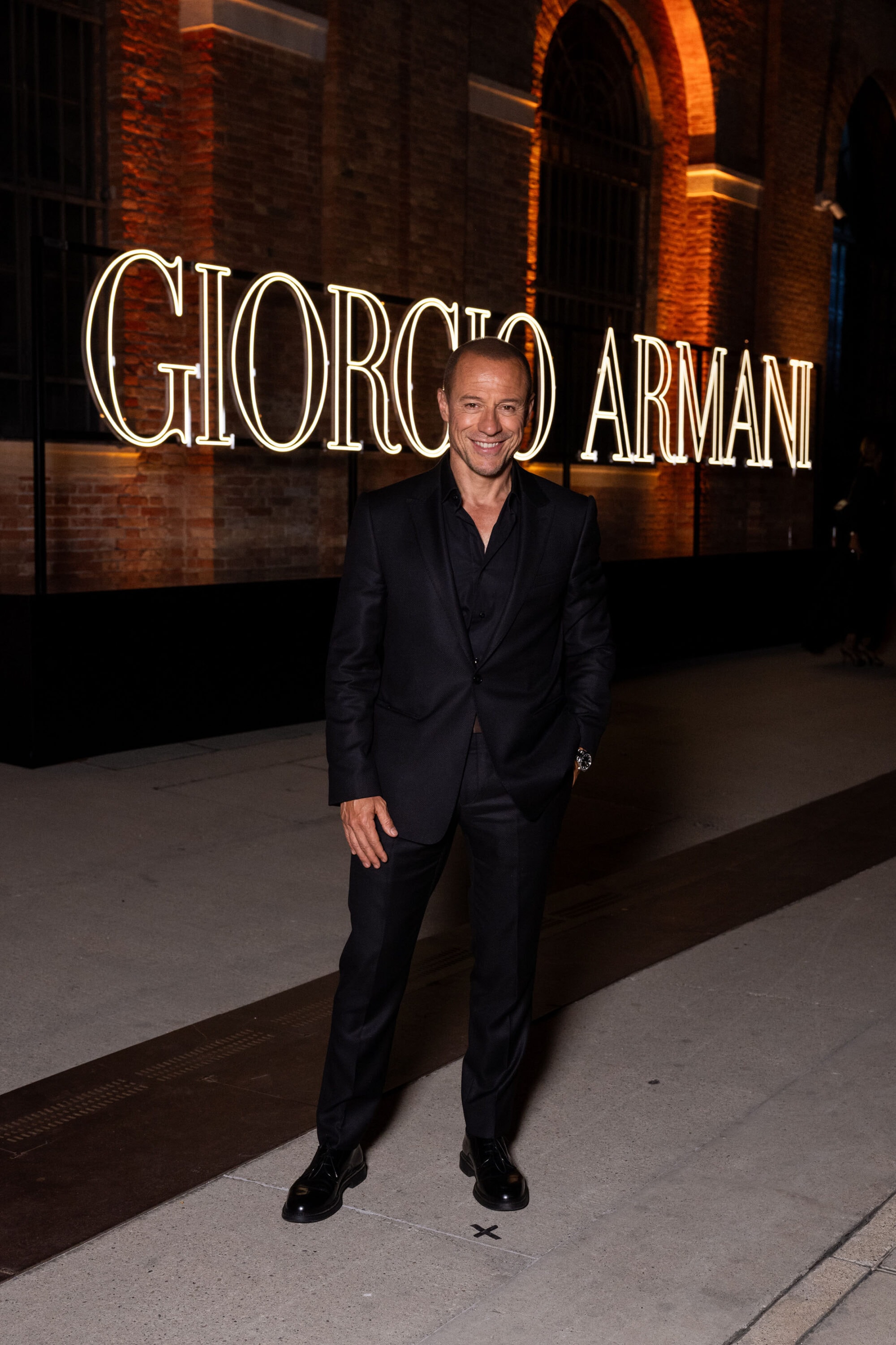 Stefano Accorsi at Giorgio Armani - Armani Archivio