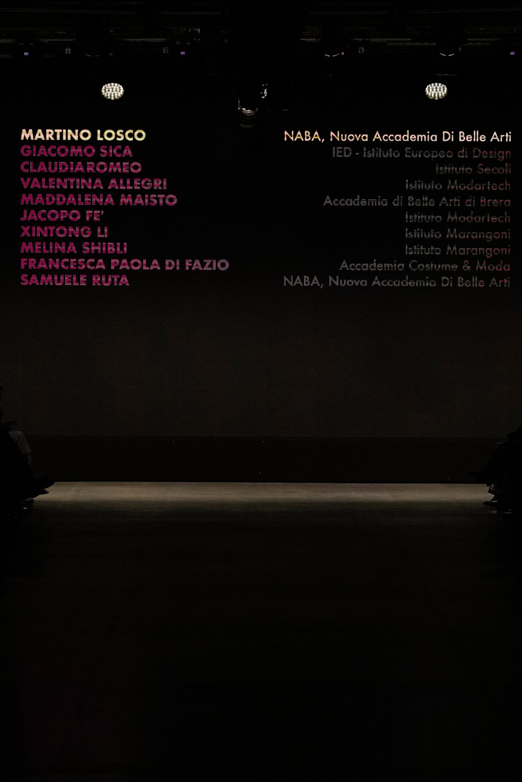 Milano Moda Graduate Spring 2026 Fashion Show