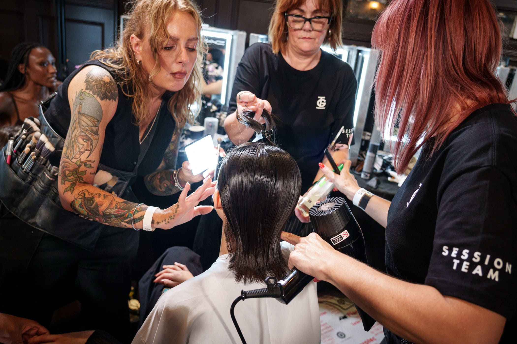 Ahluwalia Spring 2026 Fashion Show Backstage