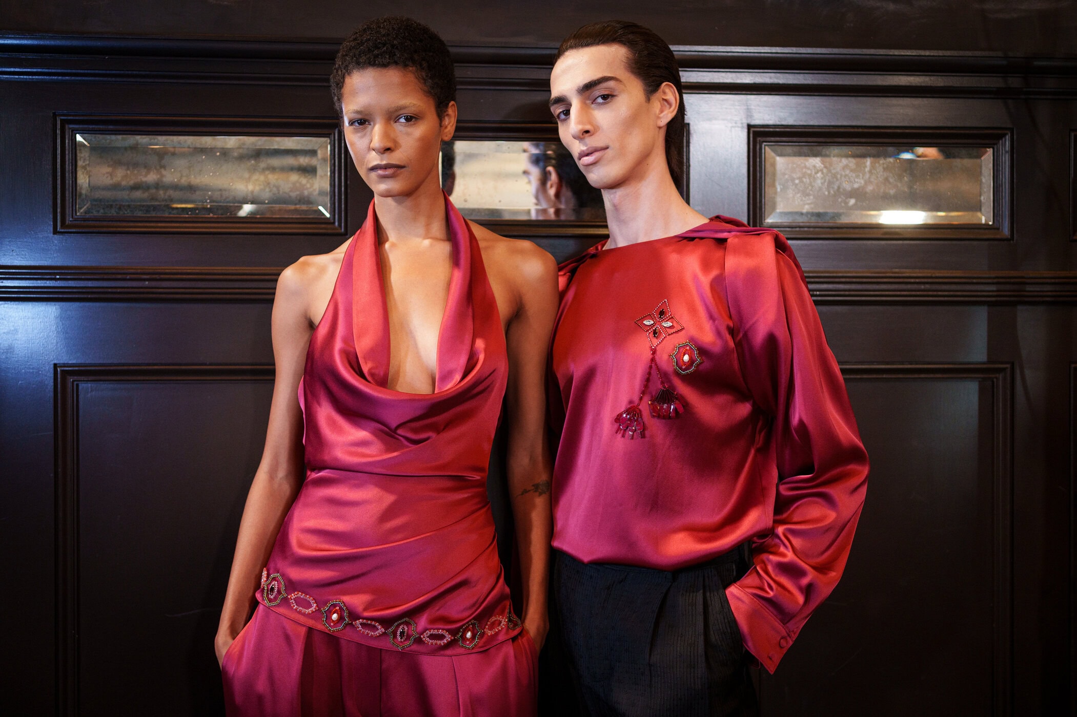 Ahluwalia Spring 2026 Fashion Show Backstage