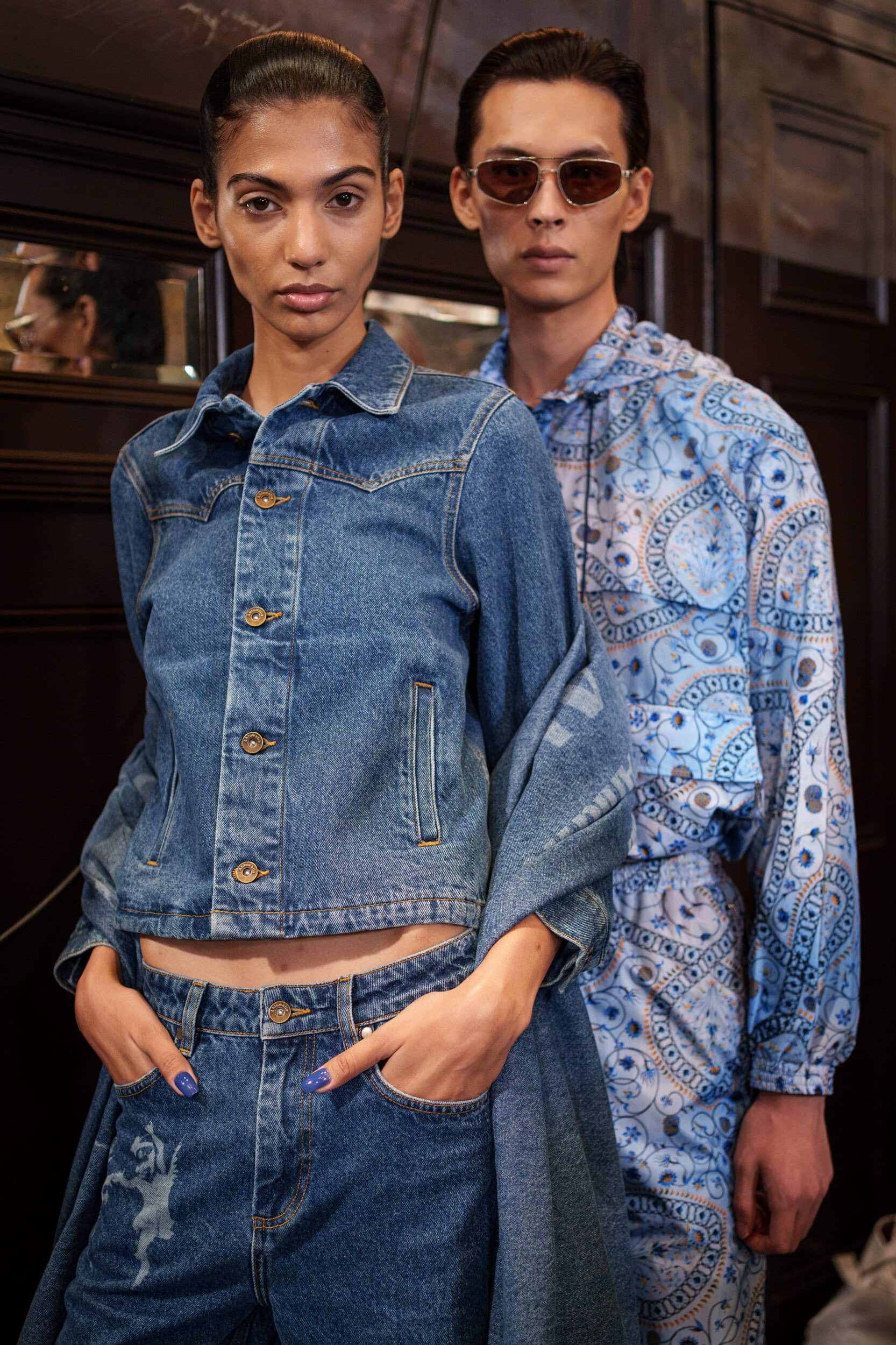 Ahluwalia Spring 2026 Fashion Show Backstage