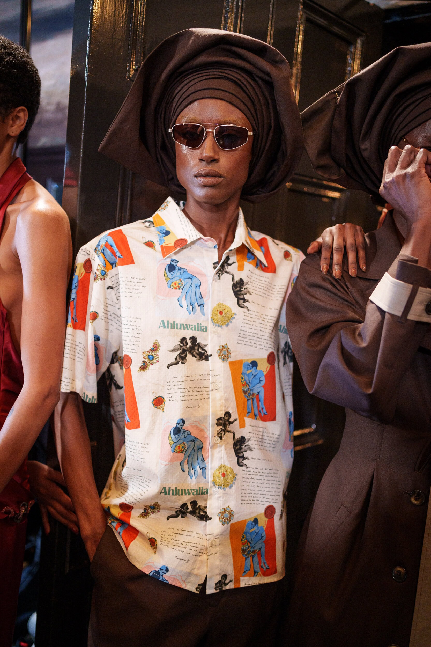 Ahluwalia Spring 2026 Fashion Show Backstage