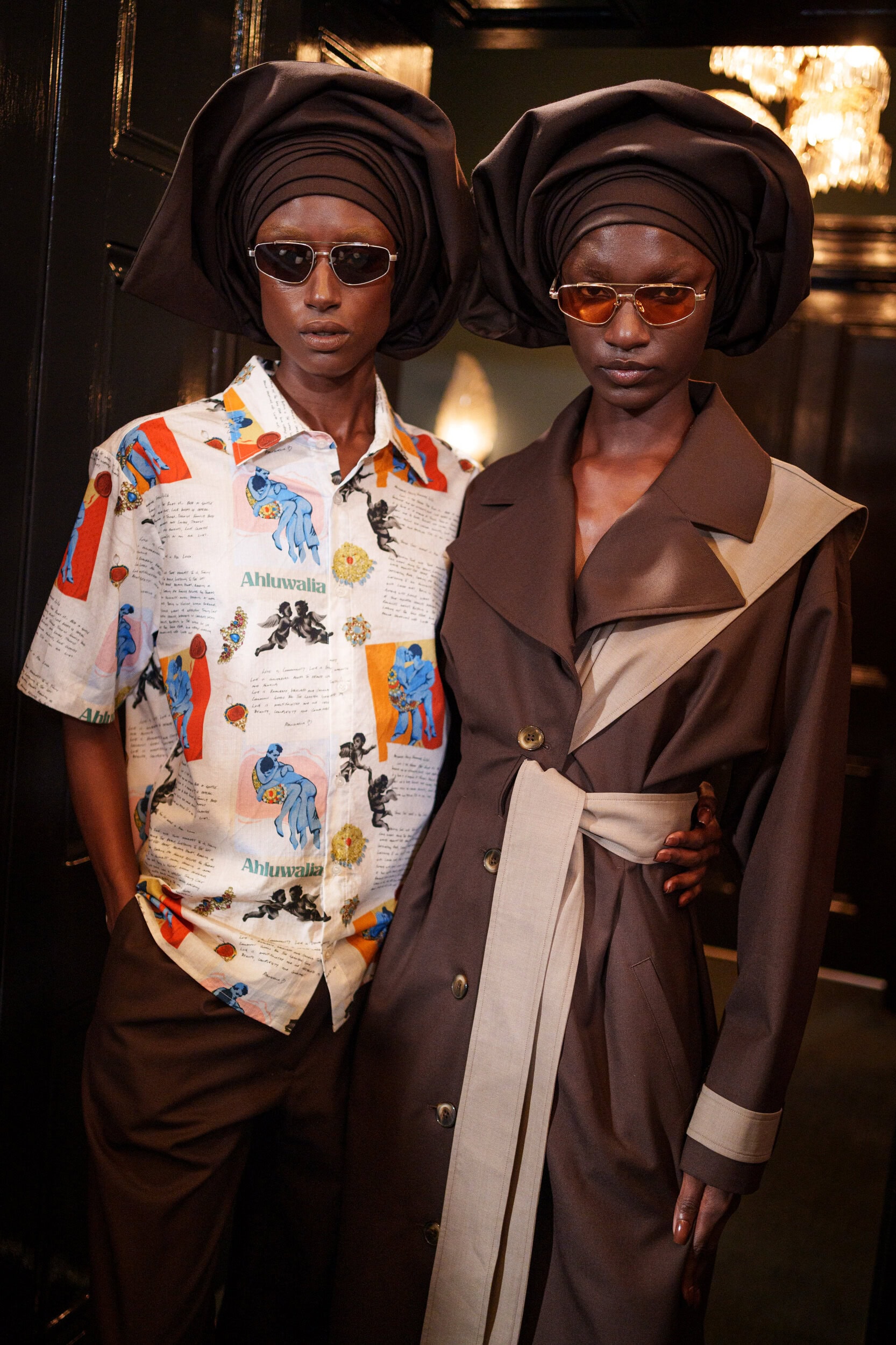 Ahluwalia Spring 2026 Fashion Show Backstage