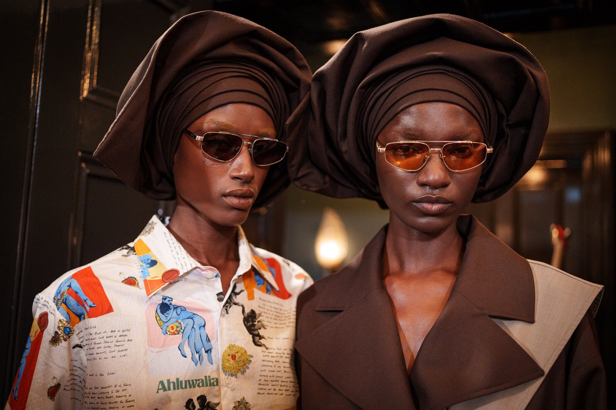 Ahluwalia Spring 2026 Fashion Show Backstage