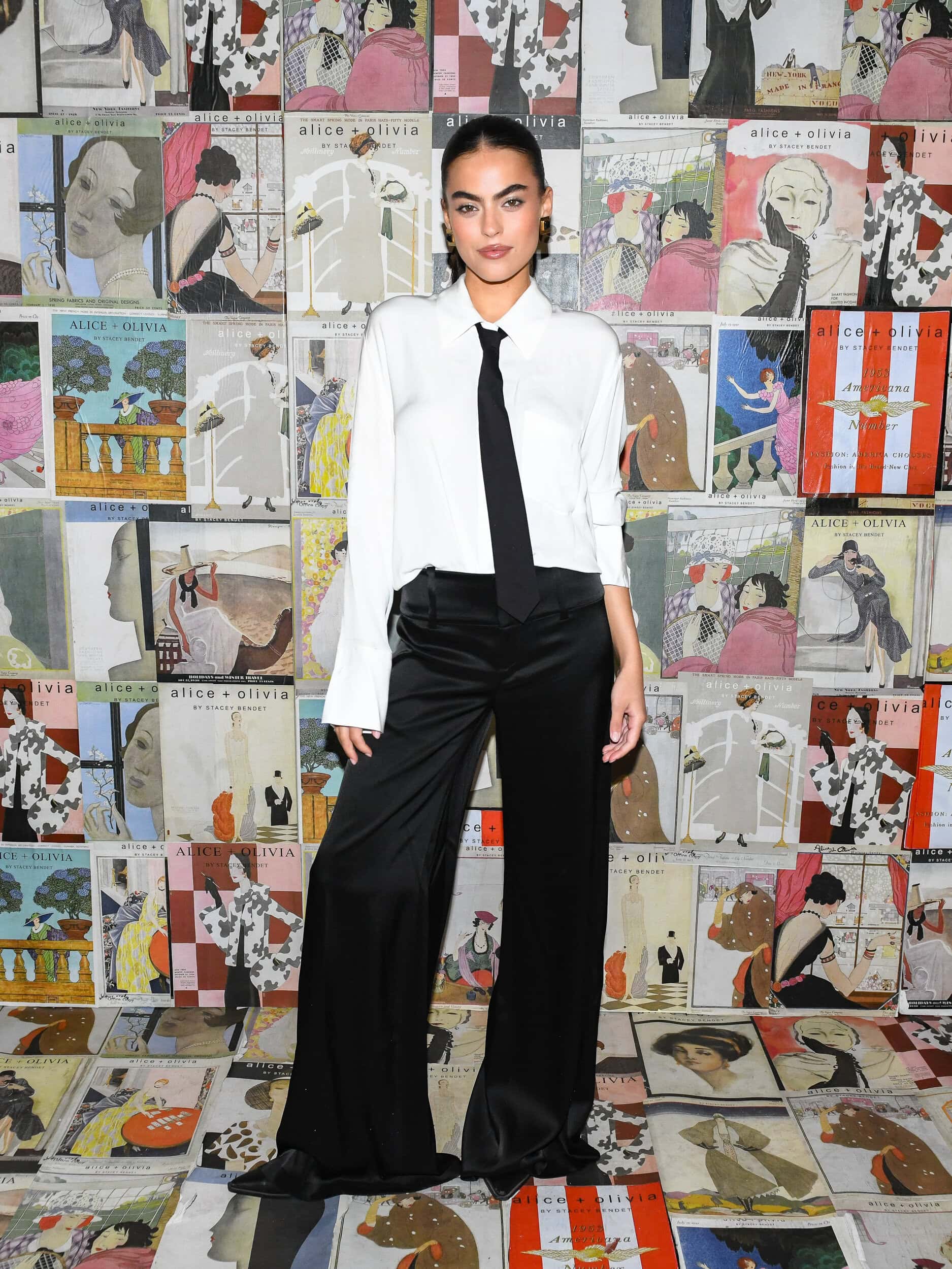 Alice + Olivia By Stacey Bendet Spring 2026 Fashion Show Front Row