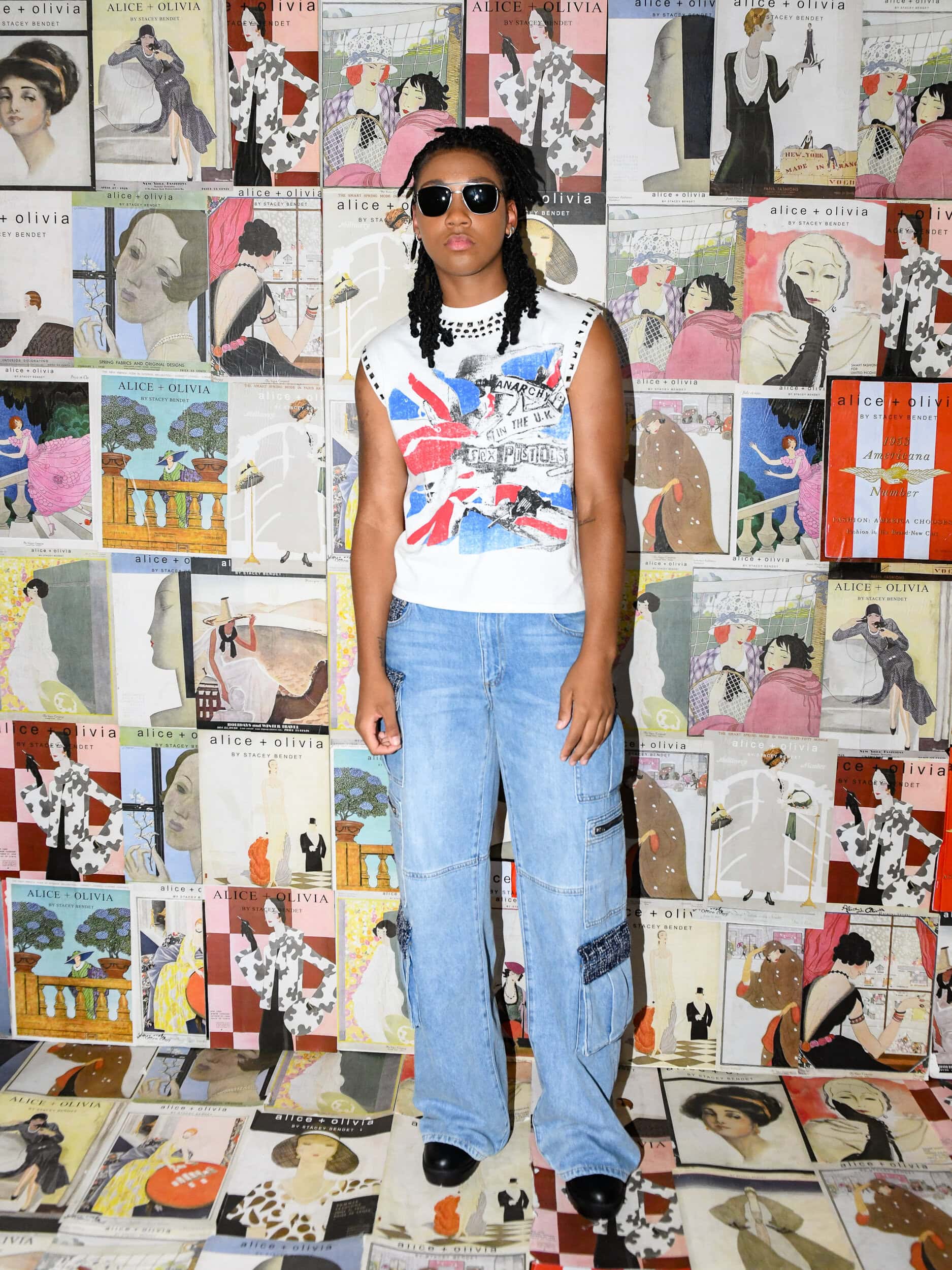 Alice + Olivia By Stacey Bendet Spring 2026 Fashion Show Front Row