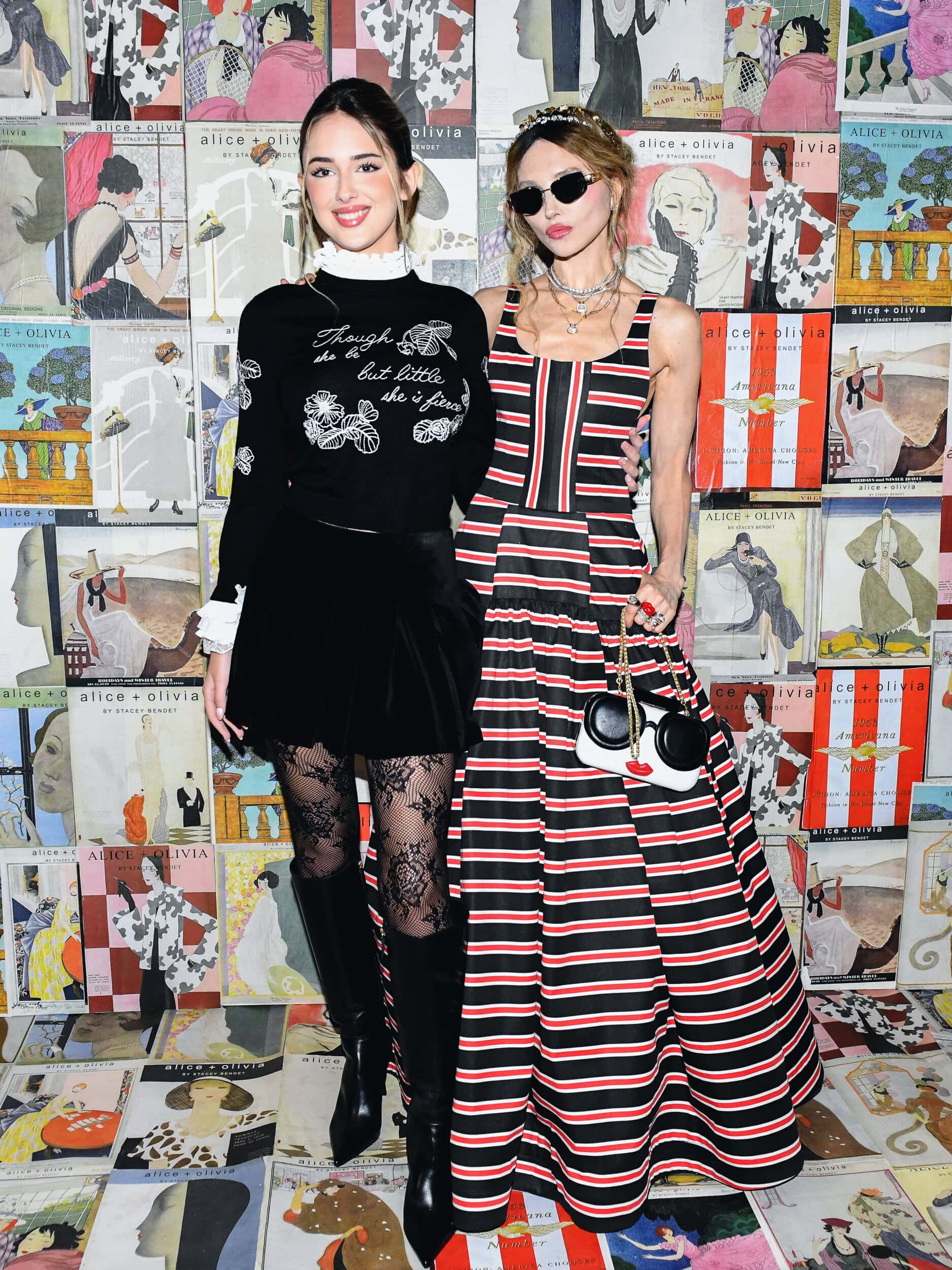 Alice + Olivia By Stacey Bendet Spring 2026 Fashion Show Front Row