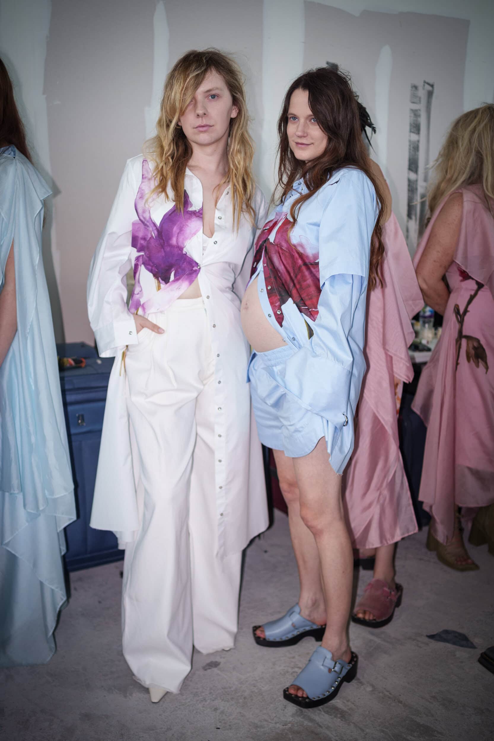Marques Almeida Spring 2026 Fashion Show Backstage