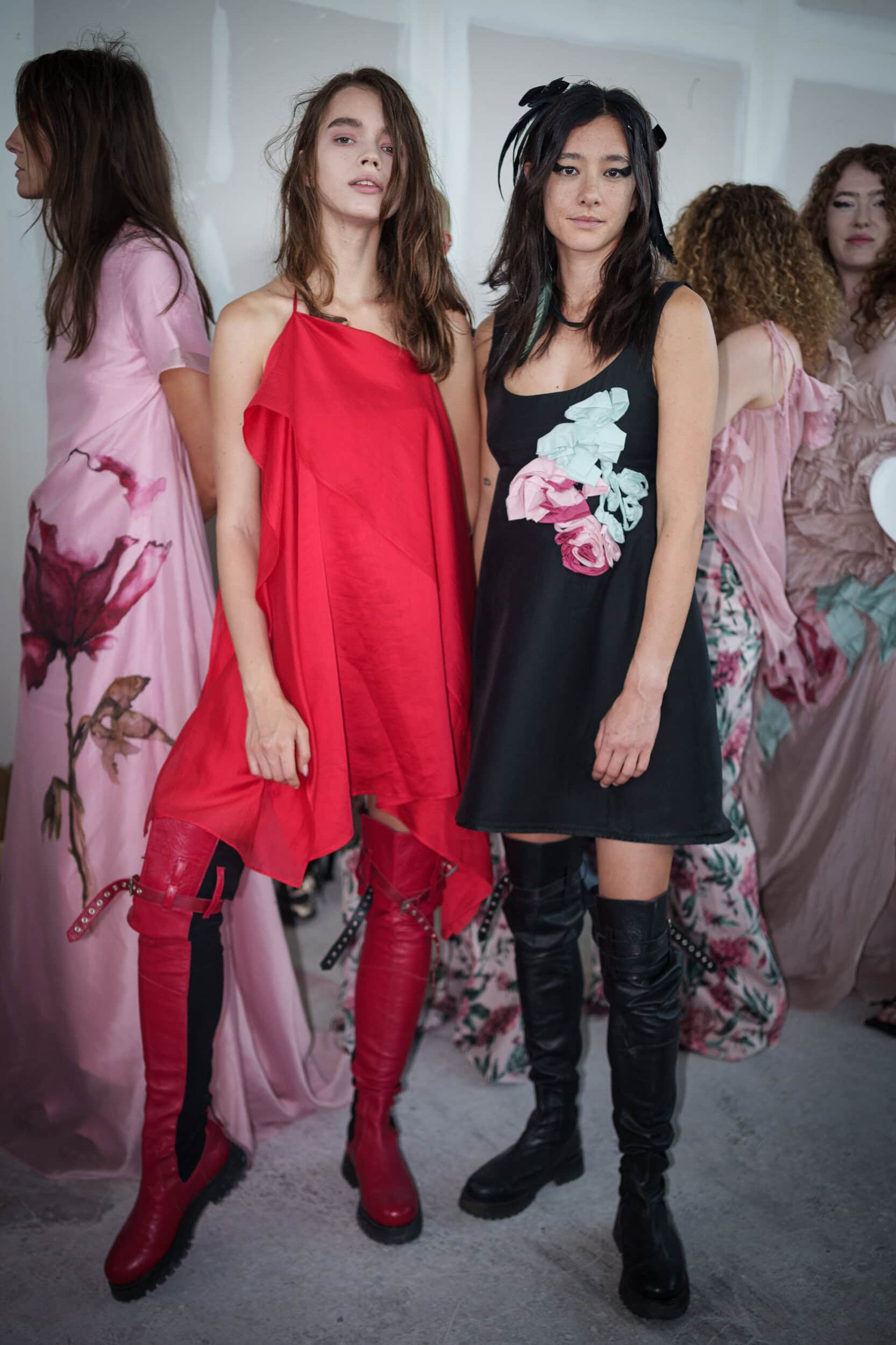 Marques Almeida Spring 2026 Fashion Show Backstage