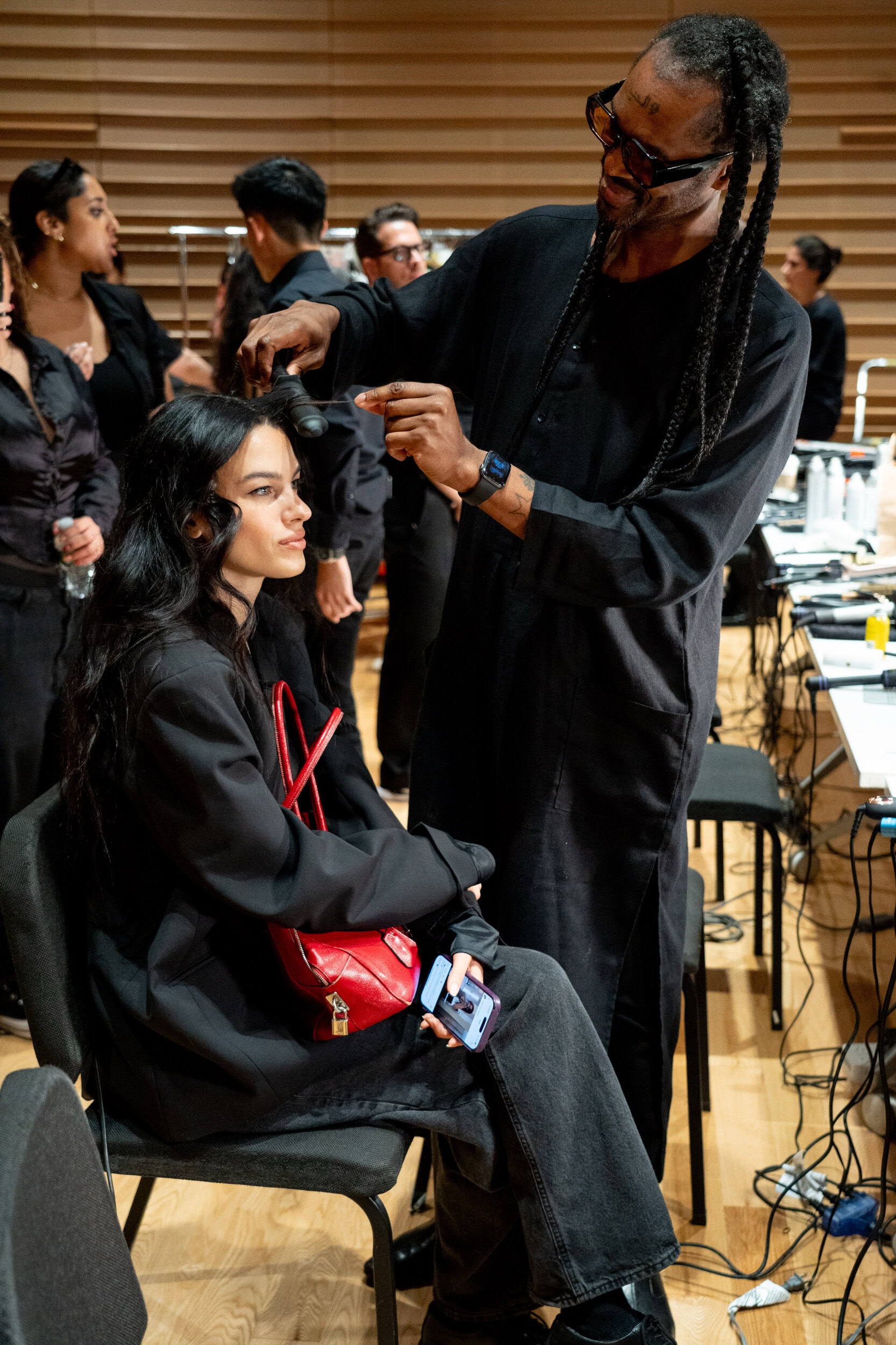 Frederick Anderson Spring 2026 Fashion Show Backstage