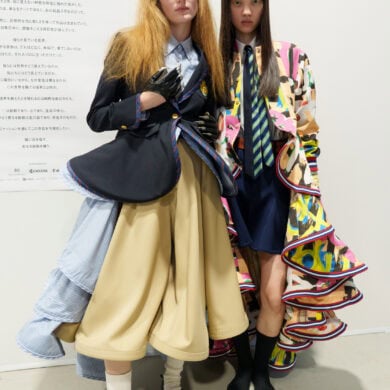 Anrealage Spring 2026 Fashion Show Backstage