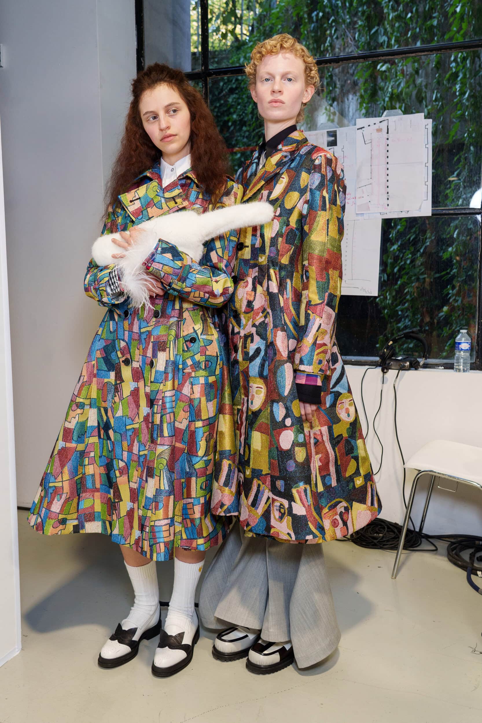 Anrealage Spring 2026 Fashion Show Backstage