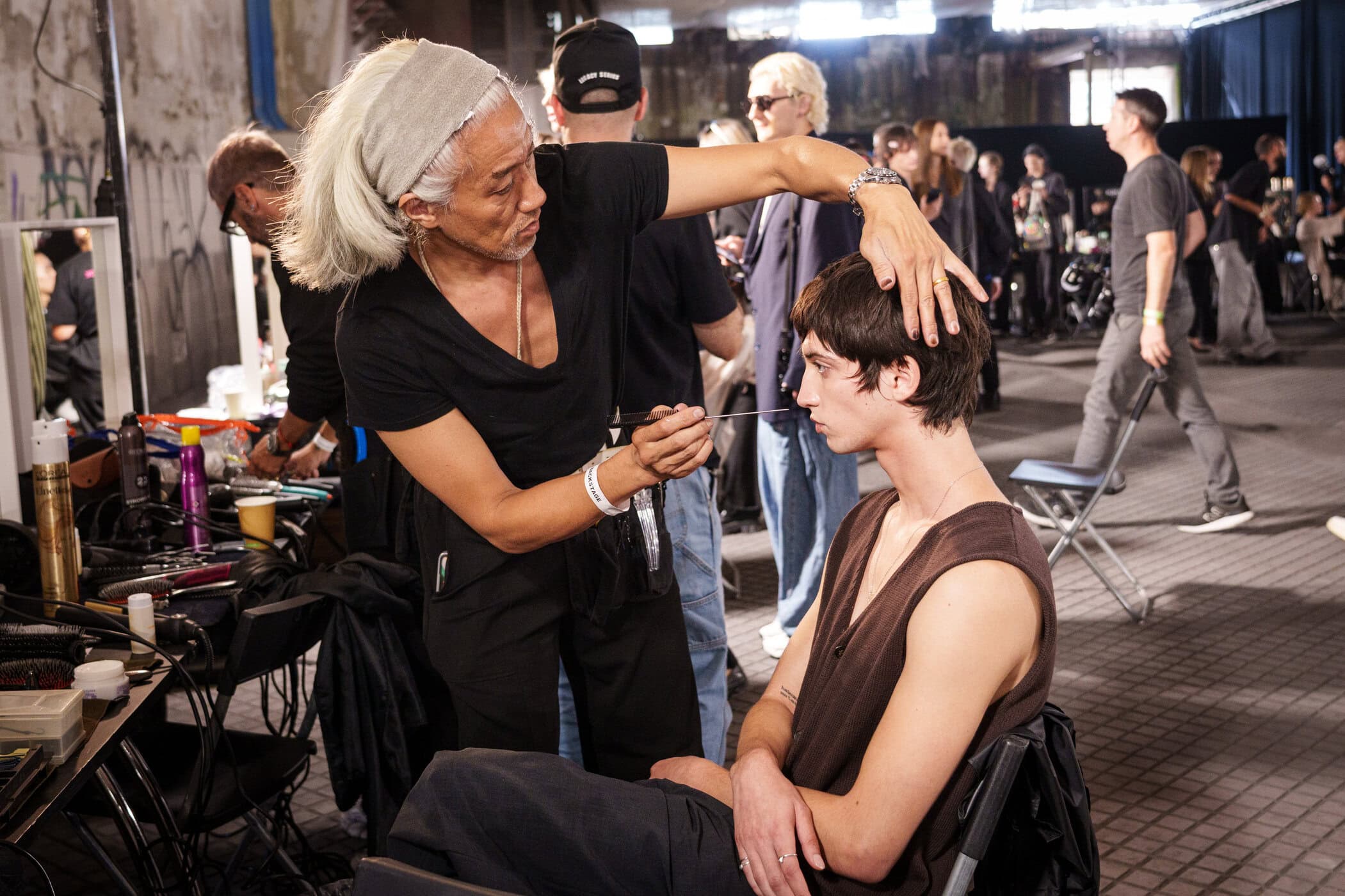 Antonio Marras Spring 2026 Fashion Show Backstage