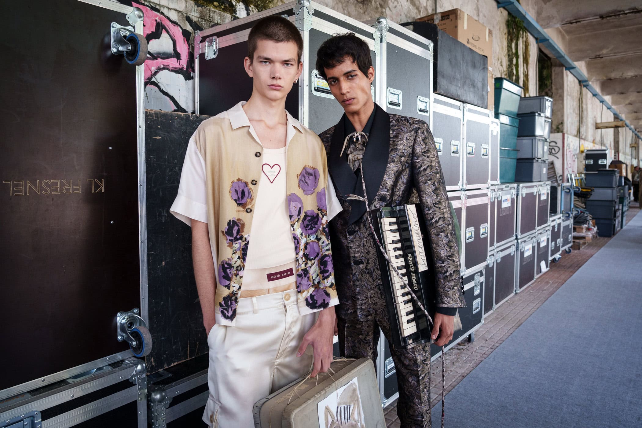 Antonio Marras Spring 2026 Fashion Show Backstage