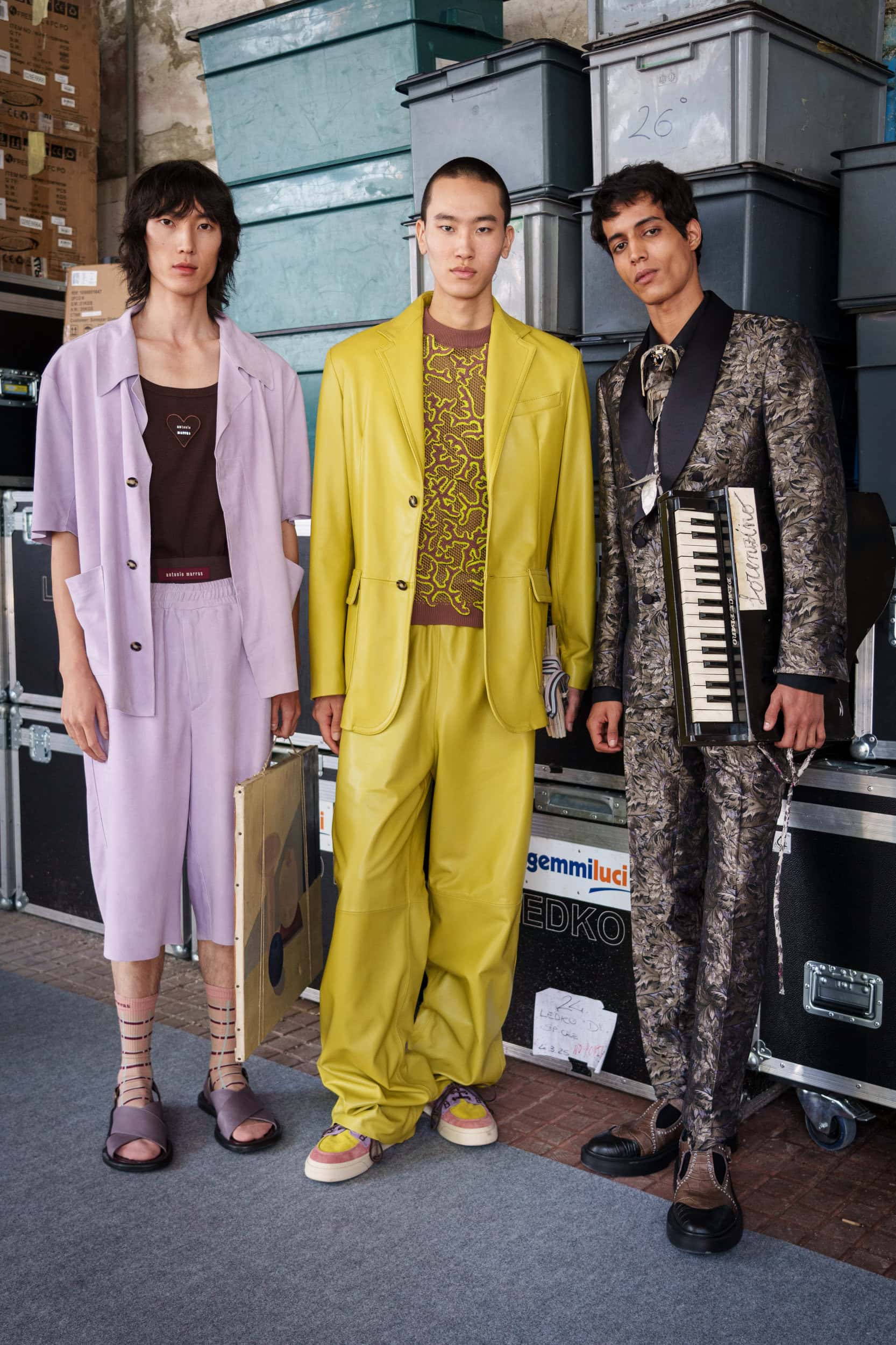 Antonio Marras Spring 2026 Fashion Show Backstage
