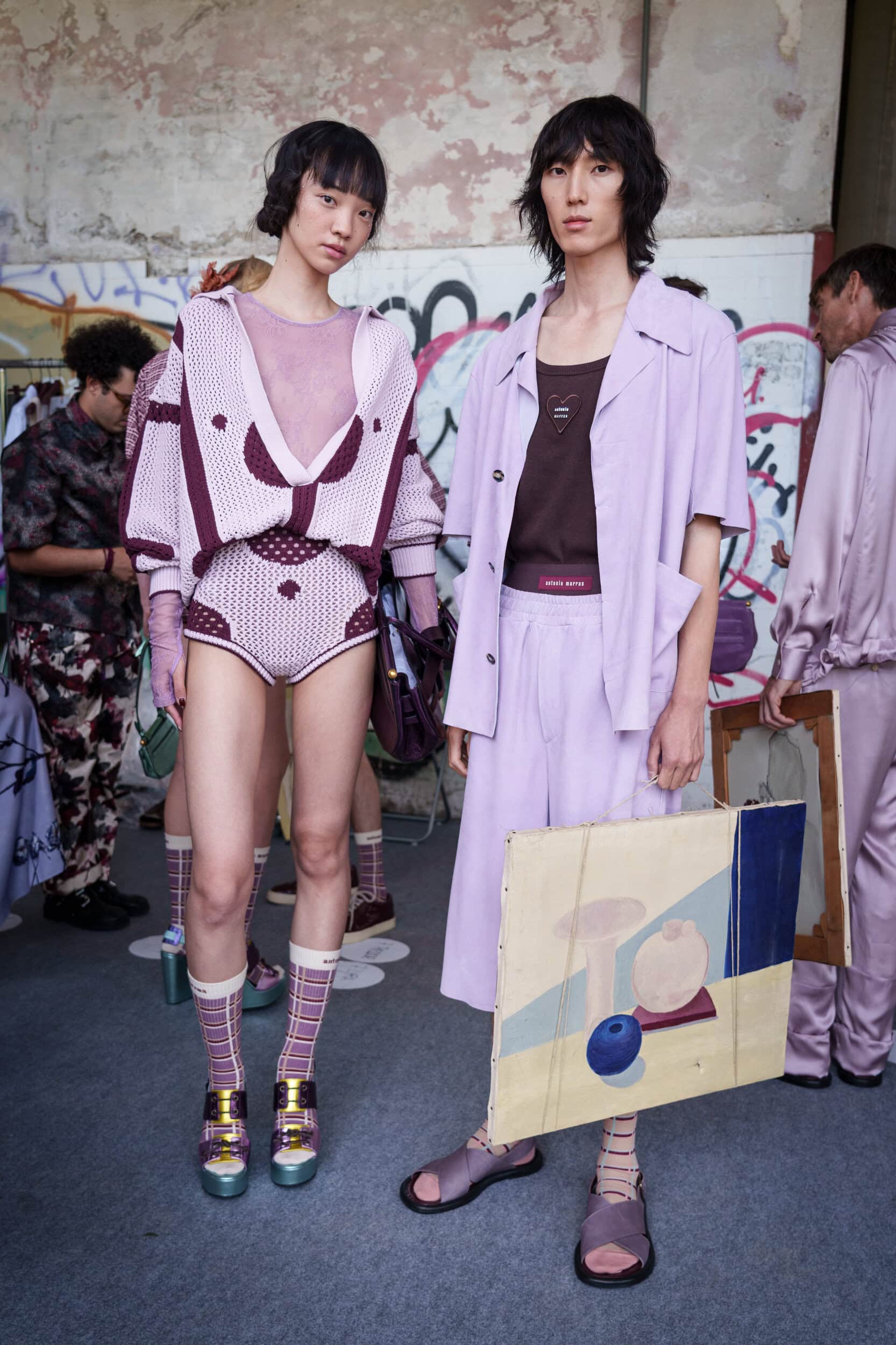 Antonio Marras Spring 2026 Fashion Show Backstage