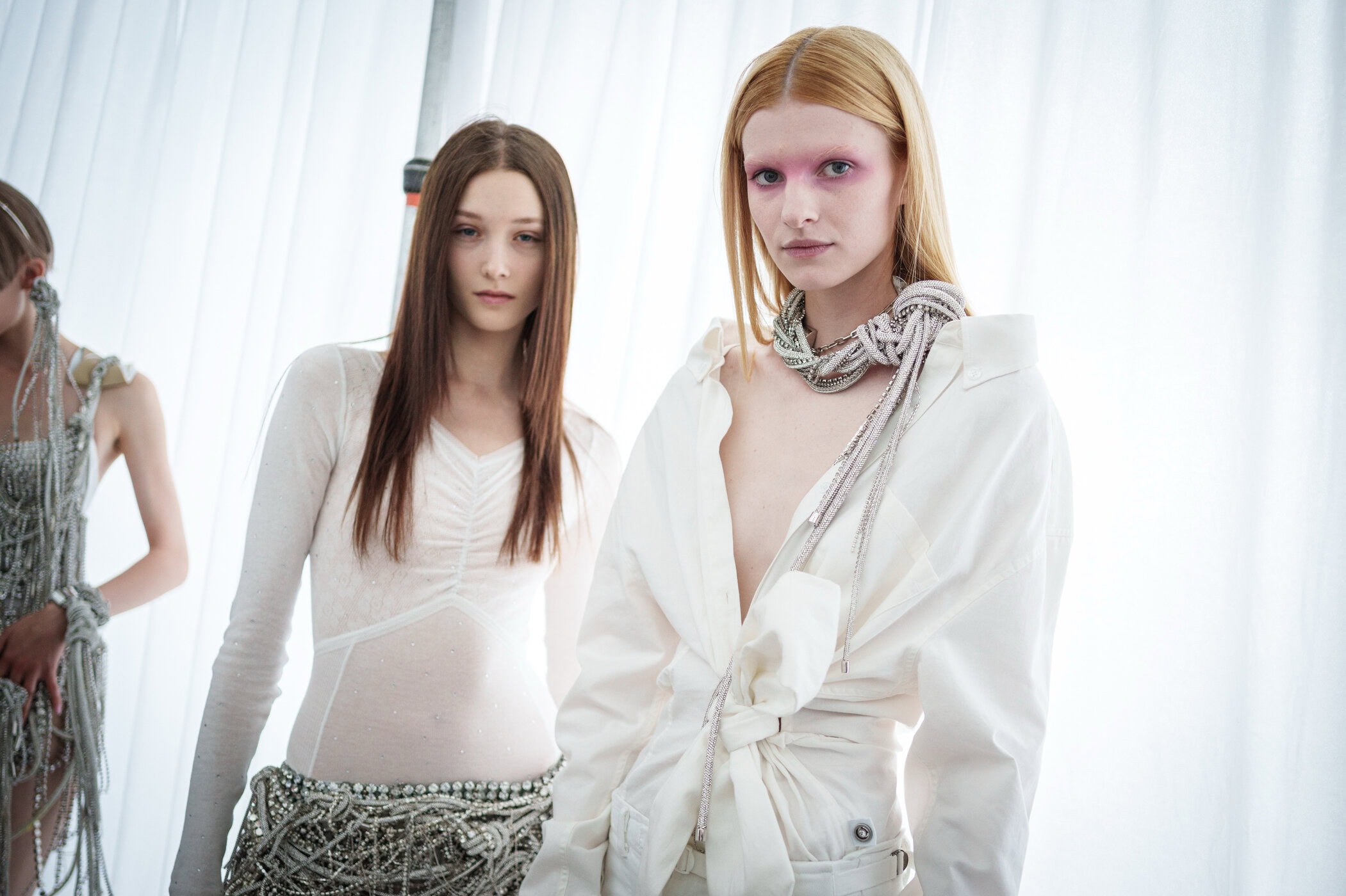 Area Spring 2026 Fashion Show Backstage