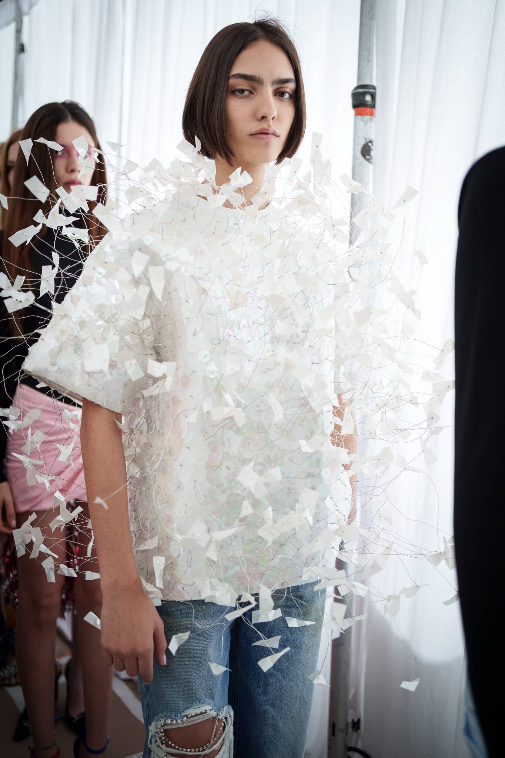 Area Spring 2026 Fashion Show Backstage
