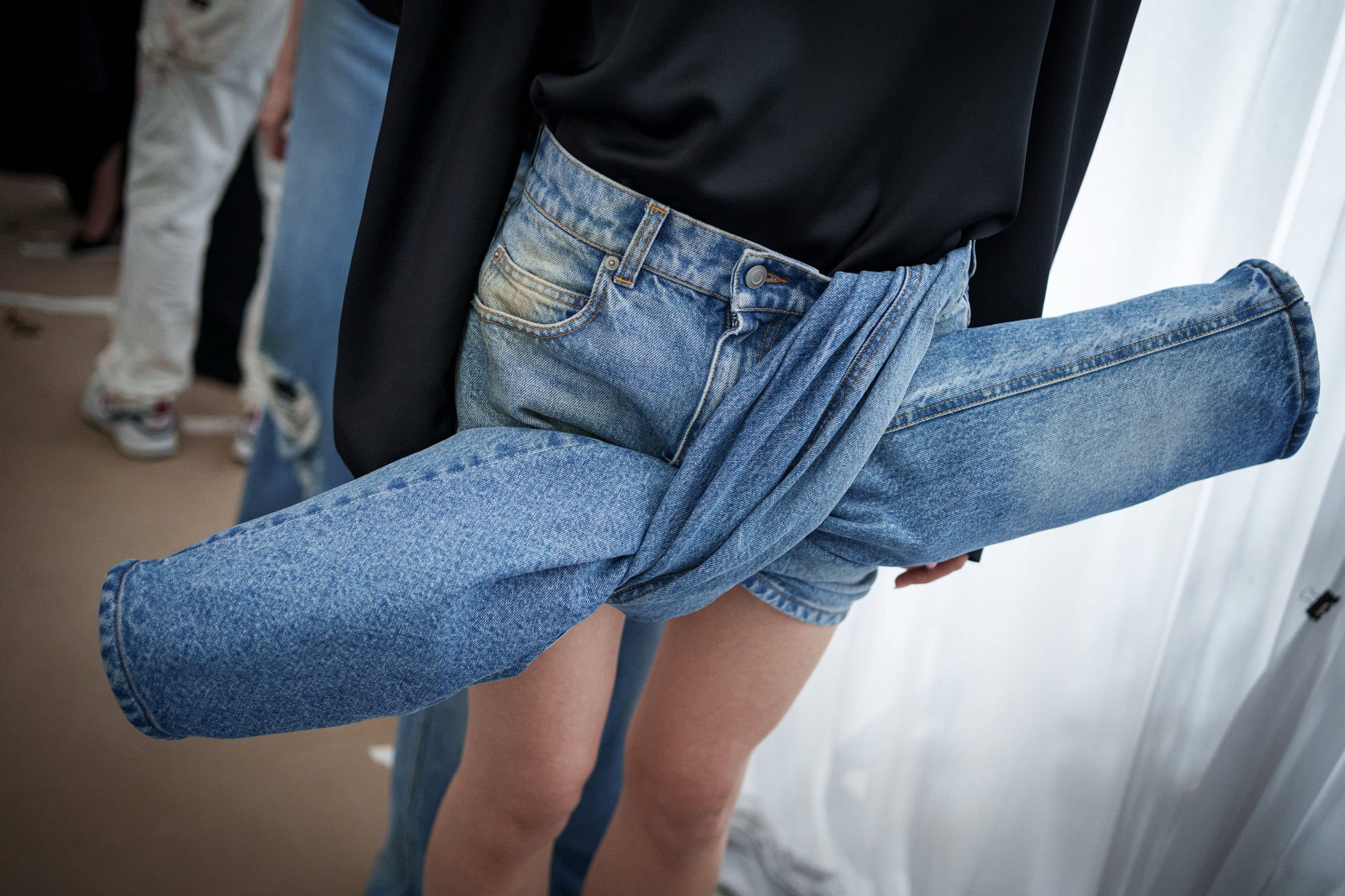 Area Spring 2026 Fashion Show Backstage