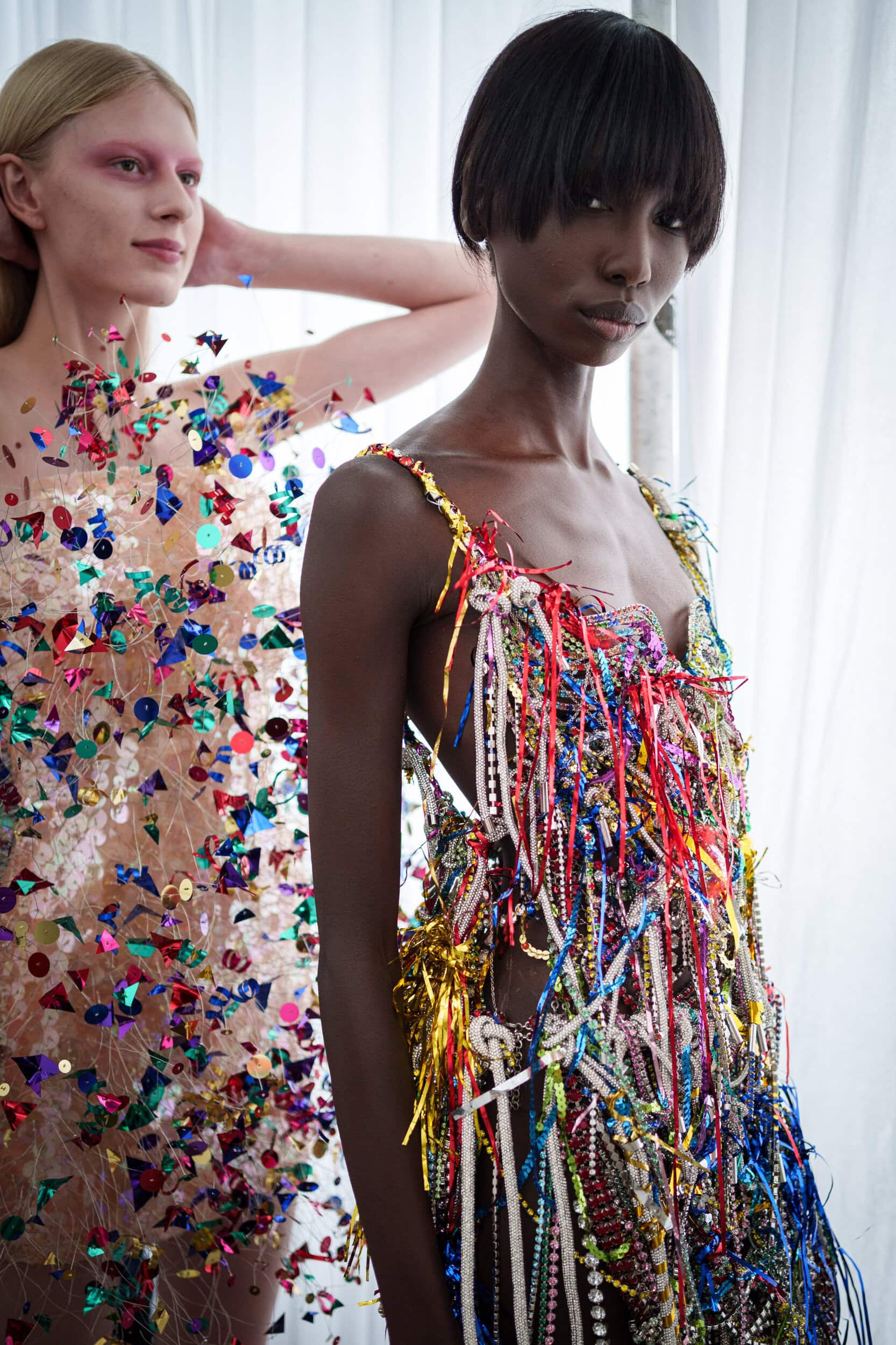 Area Spring 2026 Fashion Show Backstage