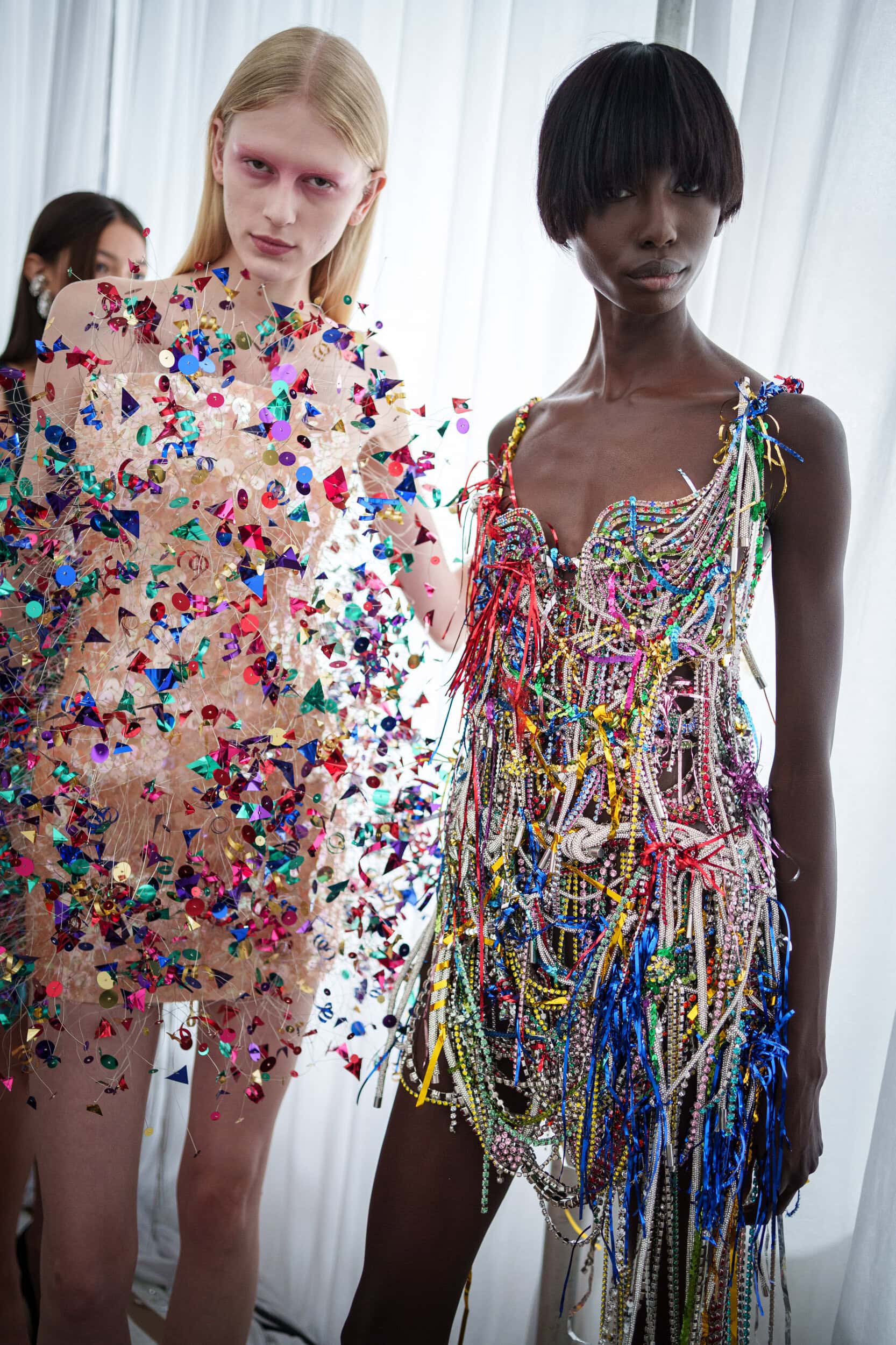 Area Spring 2026 Fashion Show Backstage