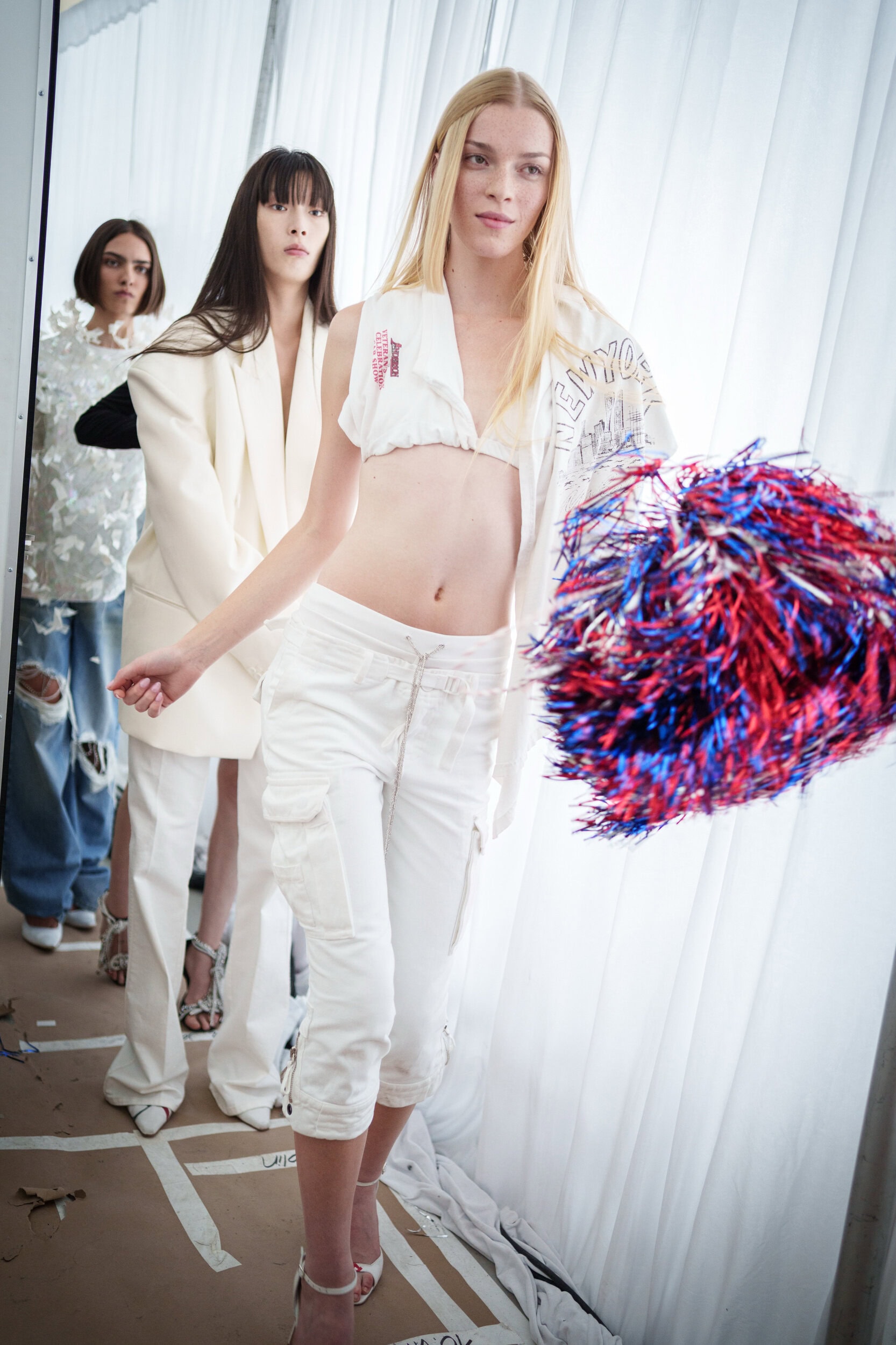 Area Spring 2026 Fashion Show Backstage