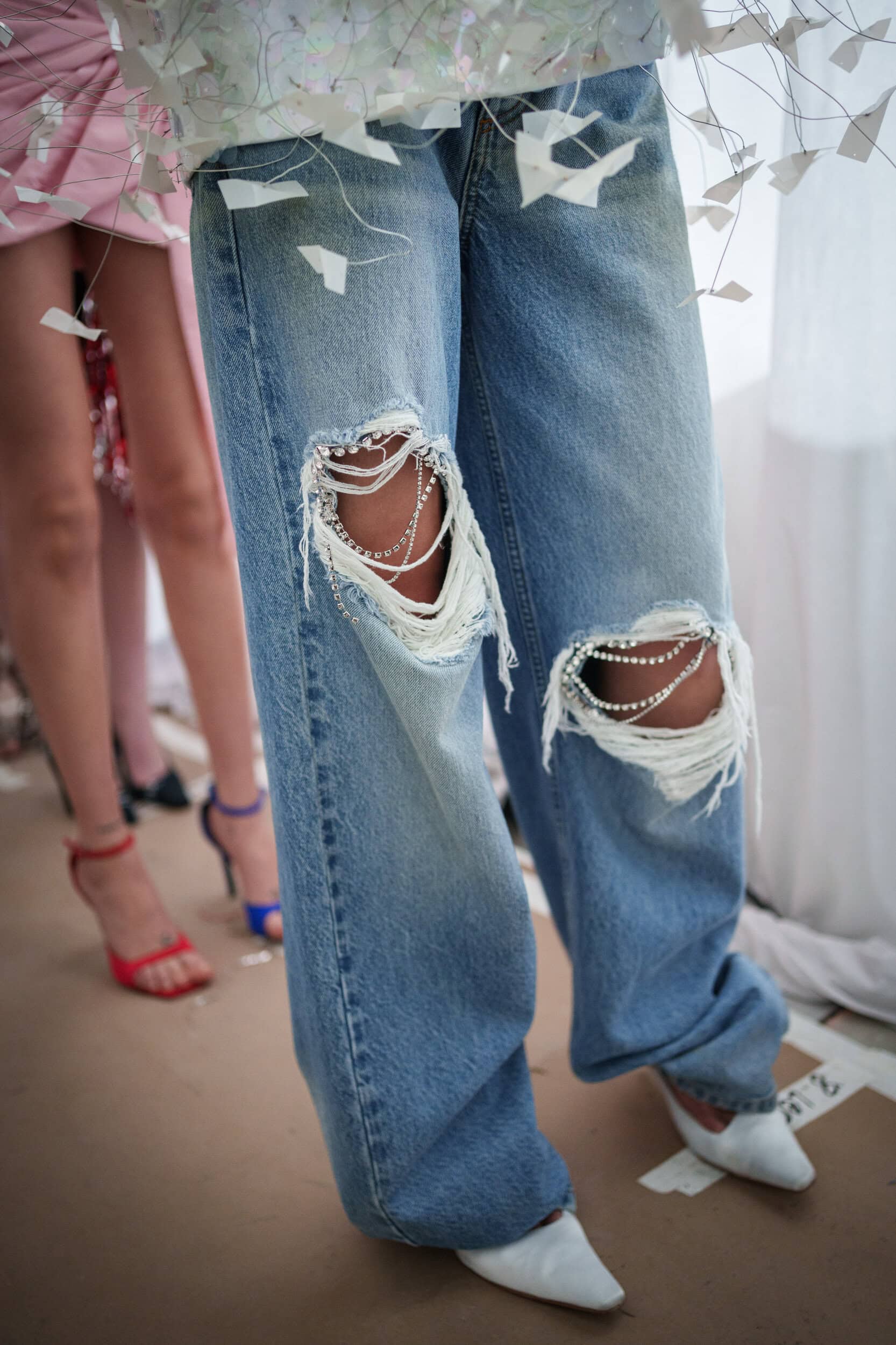 Area Spring 2026 Fashion Show Backstage