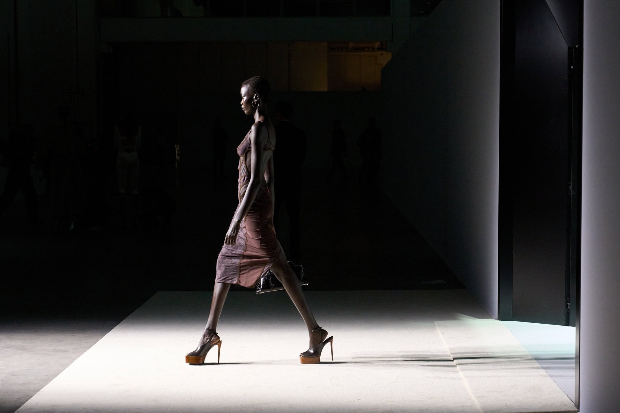 The Attico Spring 2026 Fashion Show Atmosphere