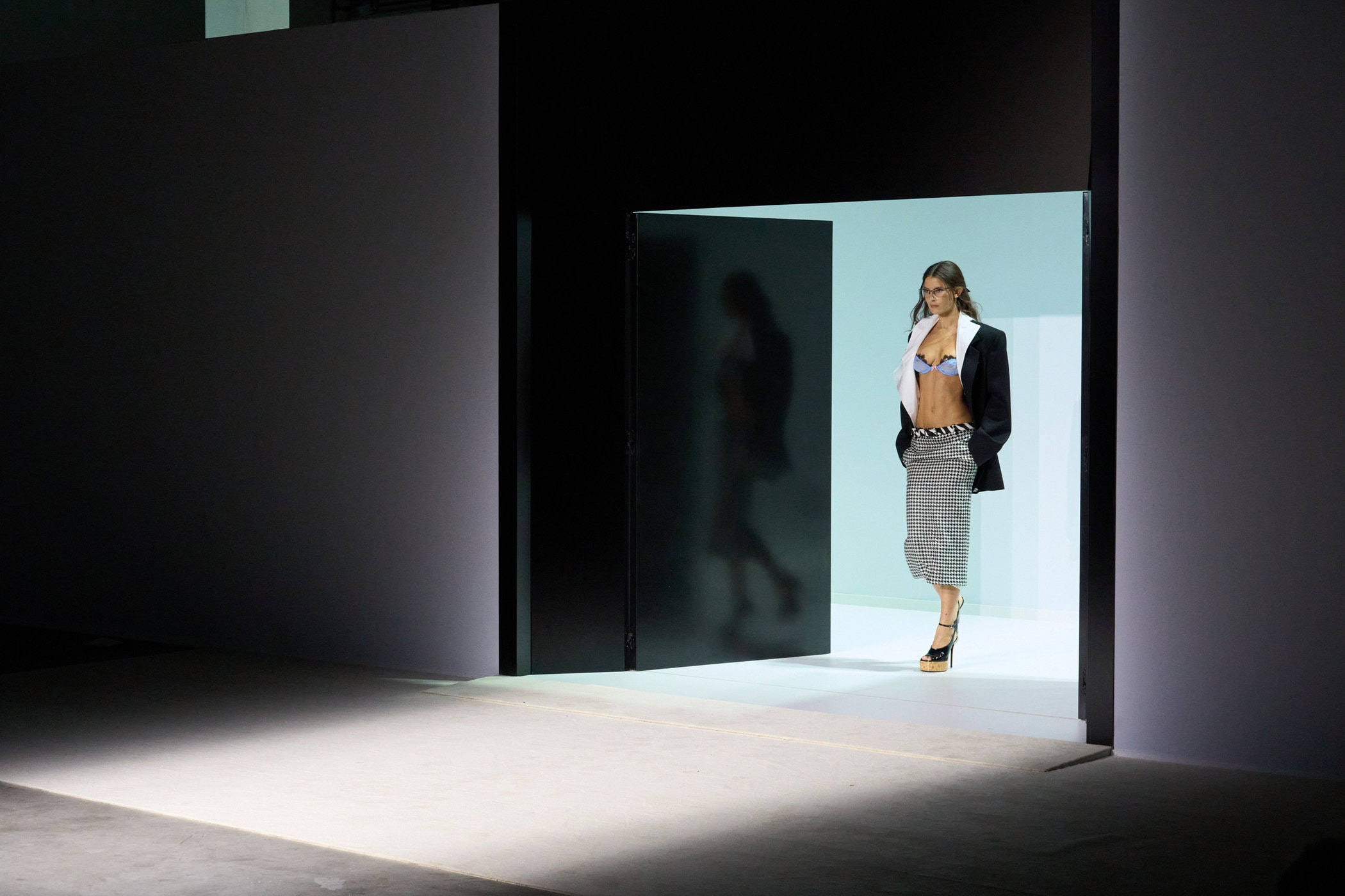 The Attico Spring 2026 Fashion Show Atmosphere