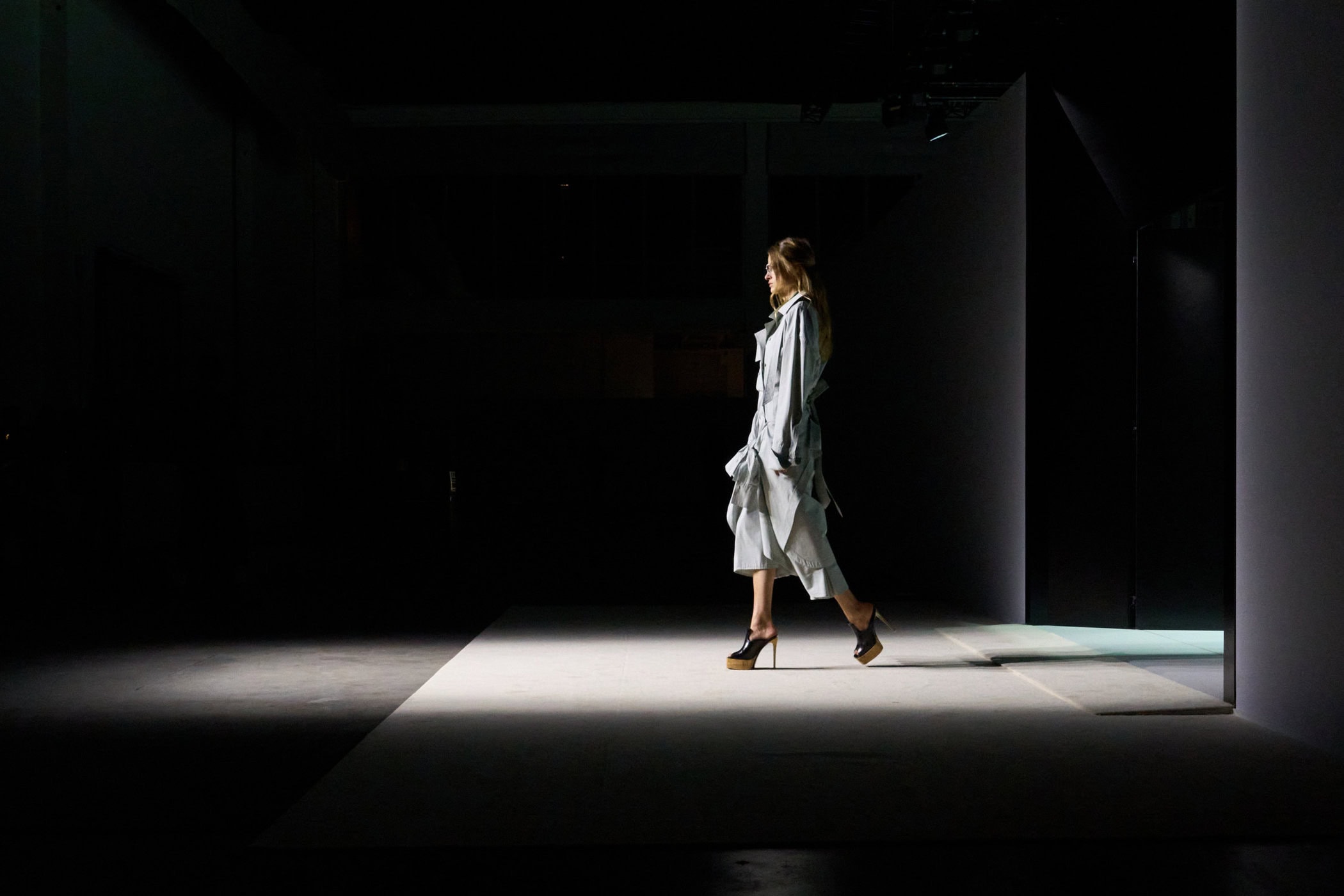 The Attico Spring 2026 Fashion Show Atmosphere