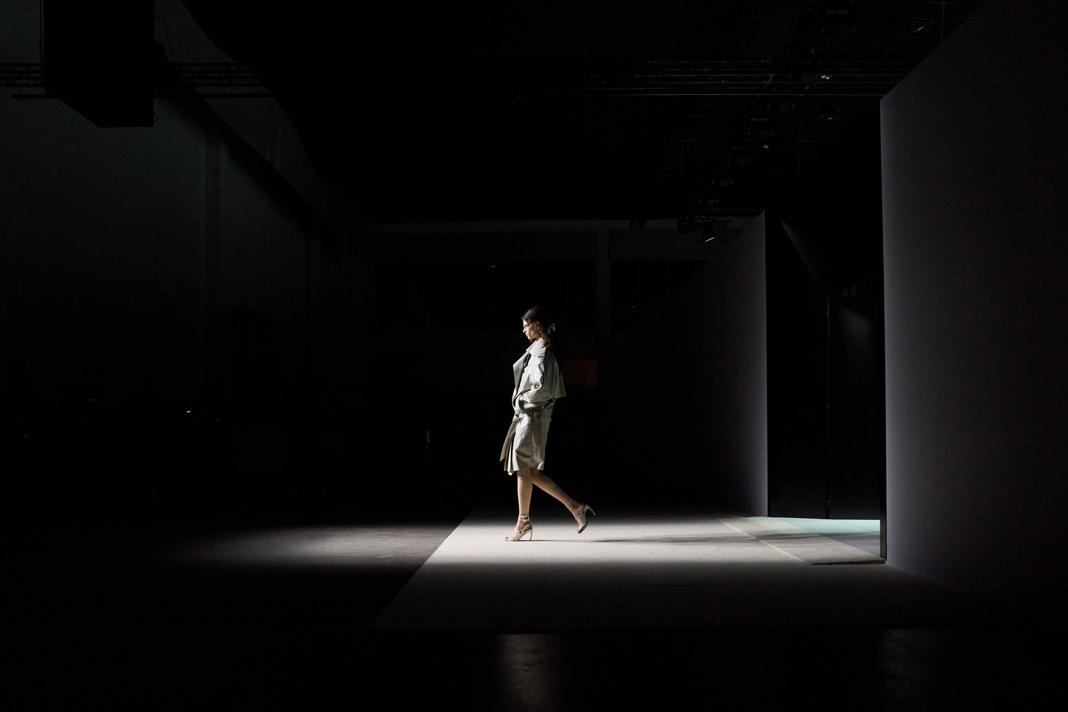The Attico Spring 2026 Fashion Show Atmosphere